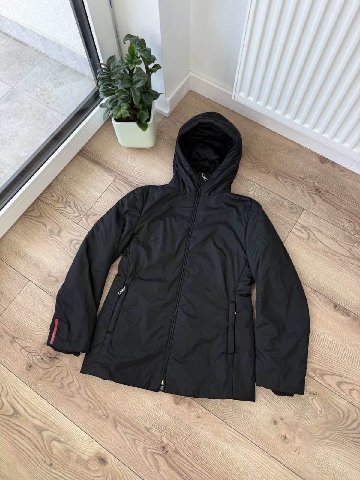 Prada Prada Nylon Jacket Red Tab Size women 42 Size M / US 6-8 / IT 42-44 - 1 Thumbnail