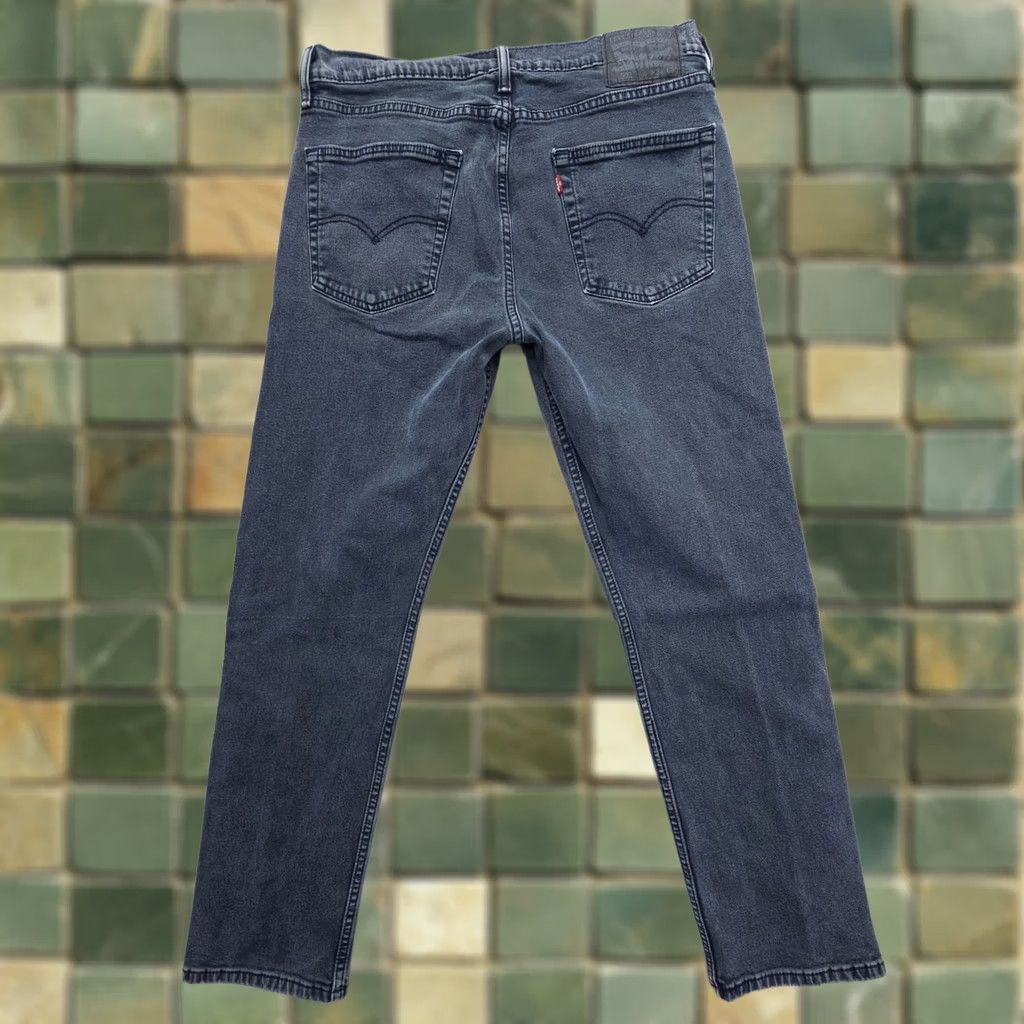 Levi's Levi'S Jeans Mens 34 Gray Taper Fit Faded Black Cotton Stretch Denim Size US 34 / EU 50 - 1 Thumbnail