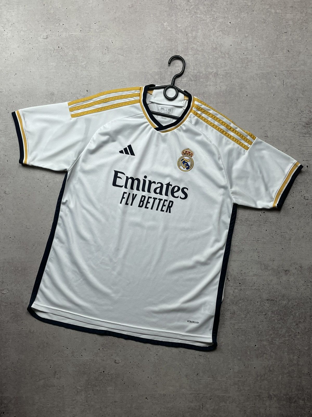 Adidas Adidas Real Madrid 2023/24 Home Soccer Jersey Size US XXL / EU 58 / 5 - 2 Thumbnail