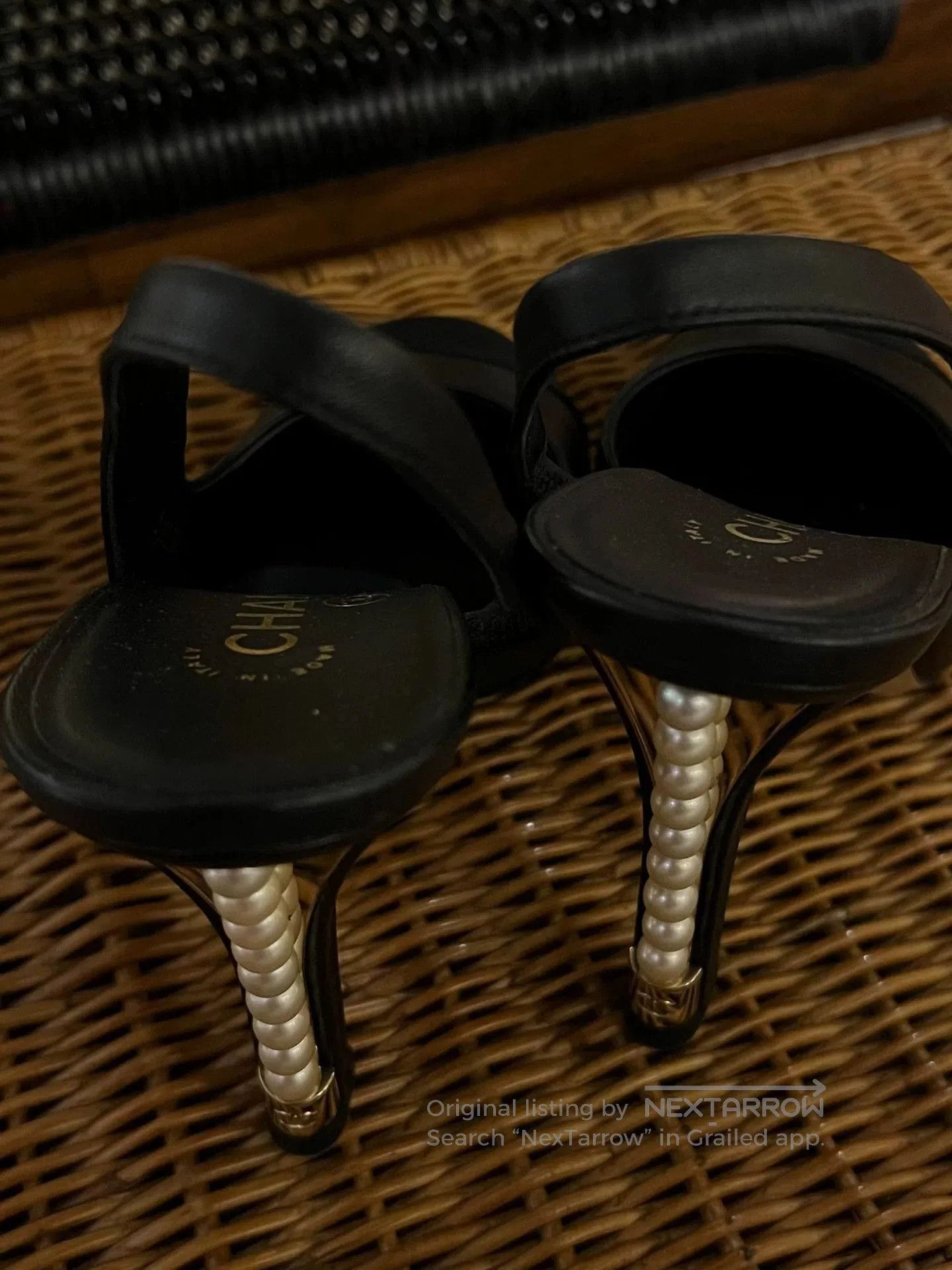 Chanel Chanel Pearl High Heels Size 37.5. Size US 6.5 / IT 36.5 - 4 Thumbnail