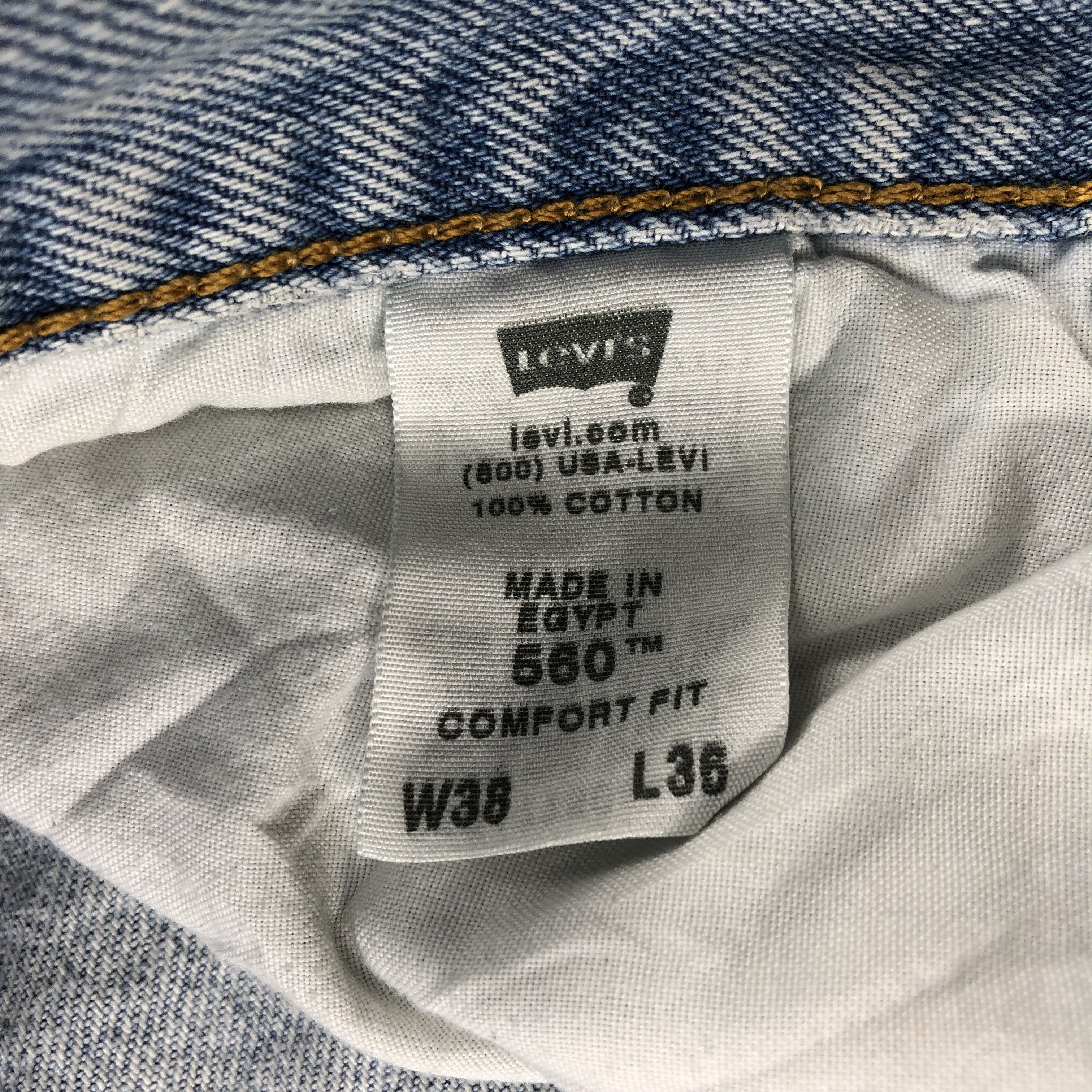 Levi's × Vintage Vintage Light Wash Levis 560 Jeans-JM1781 Size US 38 / EU 54 - 10 Thumbnail