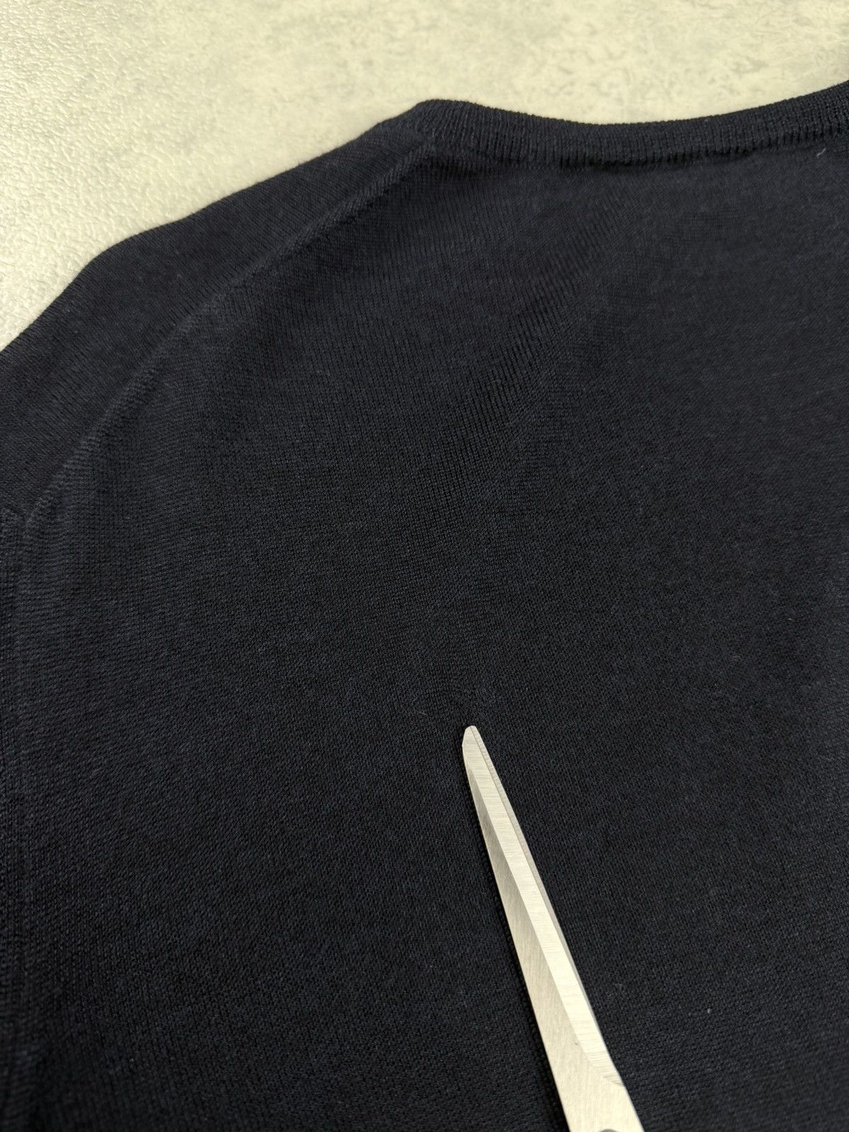 Gran Sasso Gran Sasso Wool/Silk V-Neck Knit Sweater Men’s Size L Size US L / EU 52-54 / 3 - 10 Thumbnail