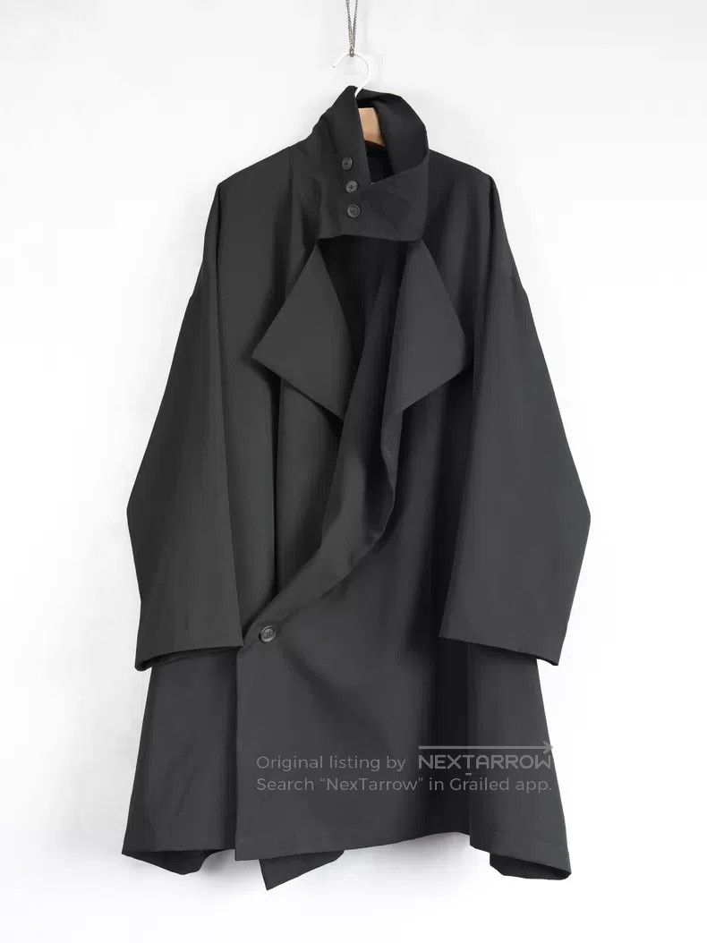 Yohji Yamamoto Yohji Yamamoto 21AW regular pleated wool coat| Size US M / EU 48-50 / 2 - 1 Thumbnail