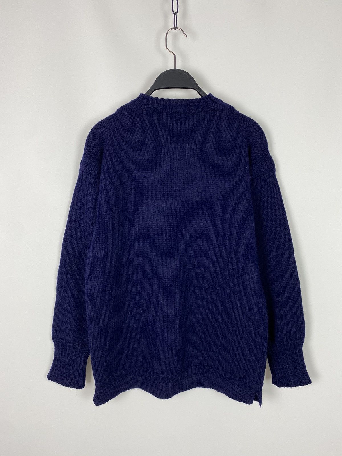 Vintage 70s 80s Vintage Wool Guernsey Channel Fisherman Sweater Size US S / EU 44-46 / 1 - 5 Thumbnail