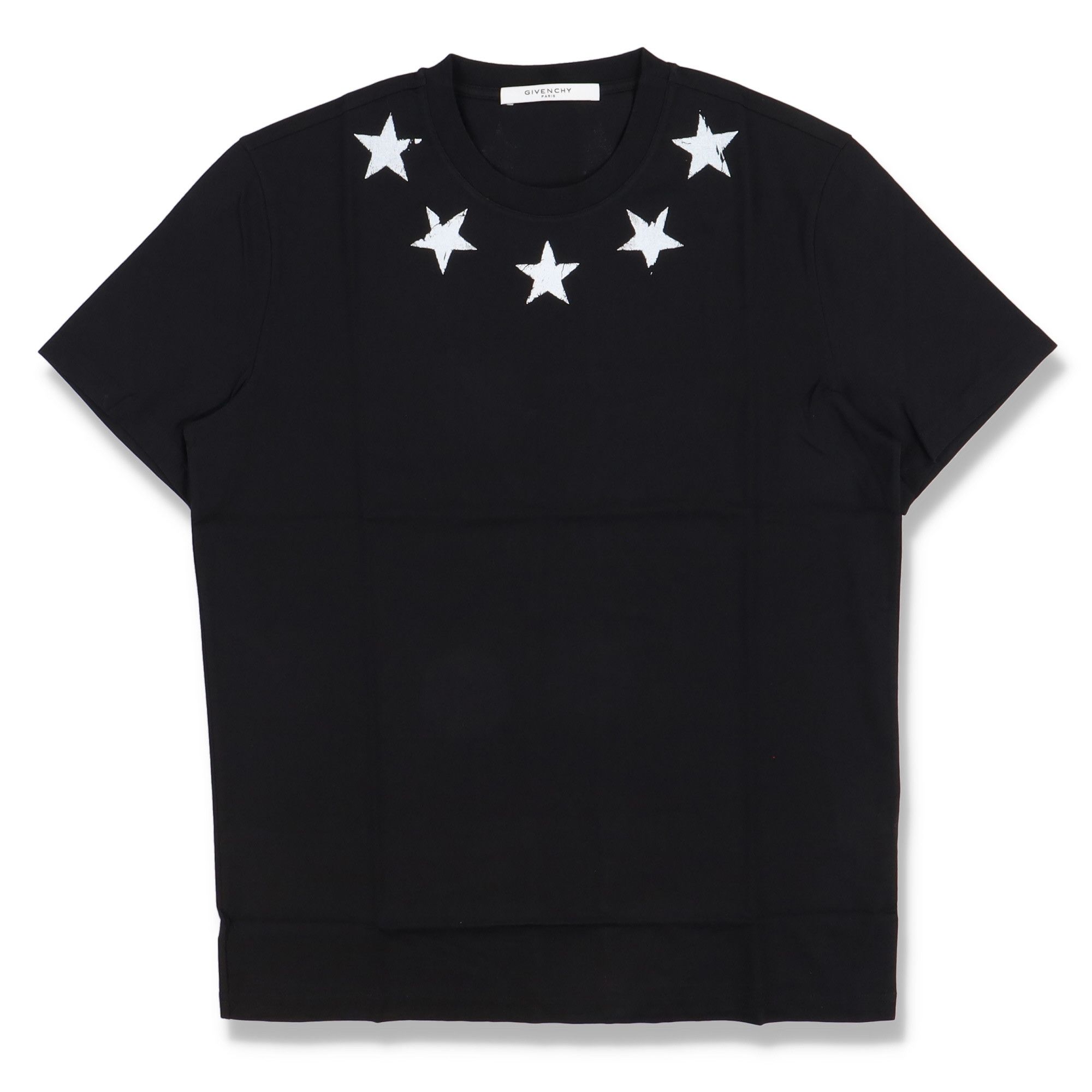 Givenchy Black and White Cracked Stars T-Shirt Size US XS / EU 42 / 0 - 1 Thumbnail