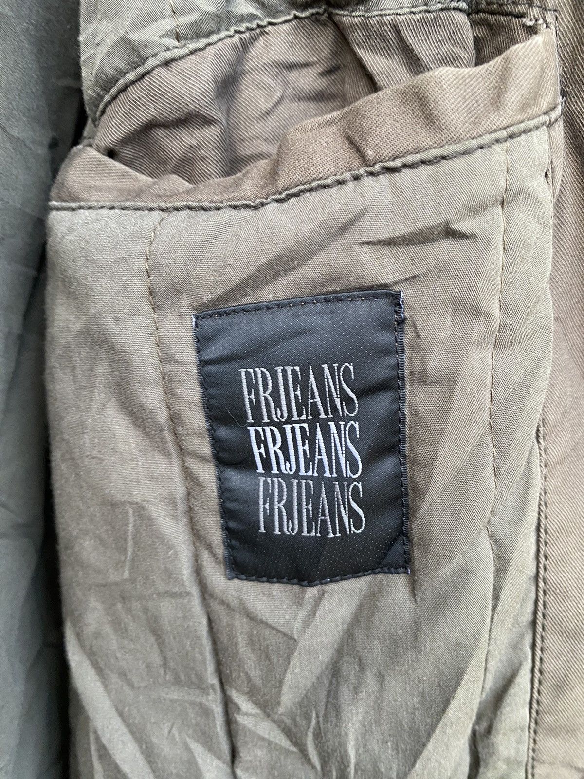 If Six Was Nine × Japanese Brand FRJ Jeans military design jacket Size US L / EU 52-54 / 3 - 12 Thumbnail