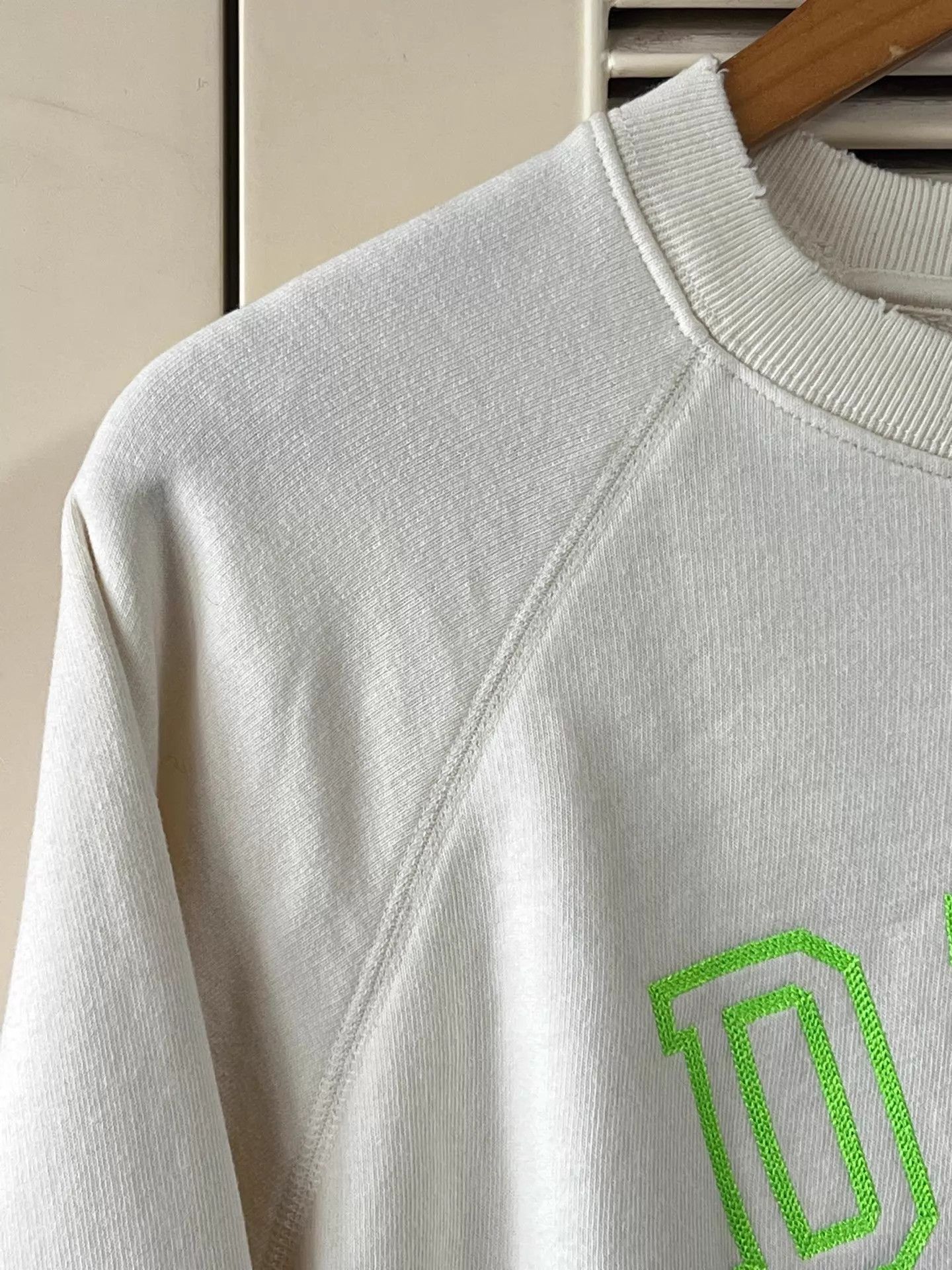 Dior Dior Zoo Embroidered 1947 Elephant Logo Ivory XS Sweatshirt Size XS / US 0-2 / IT 36-38 - 4 Thumbnail