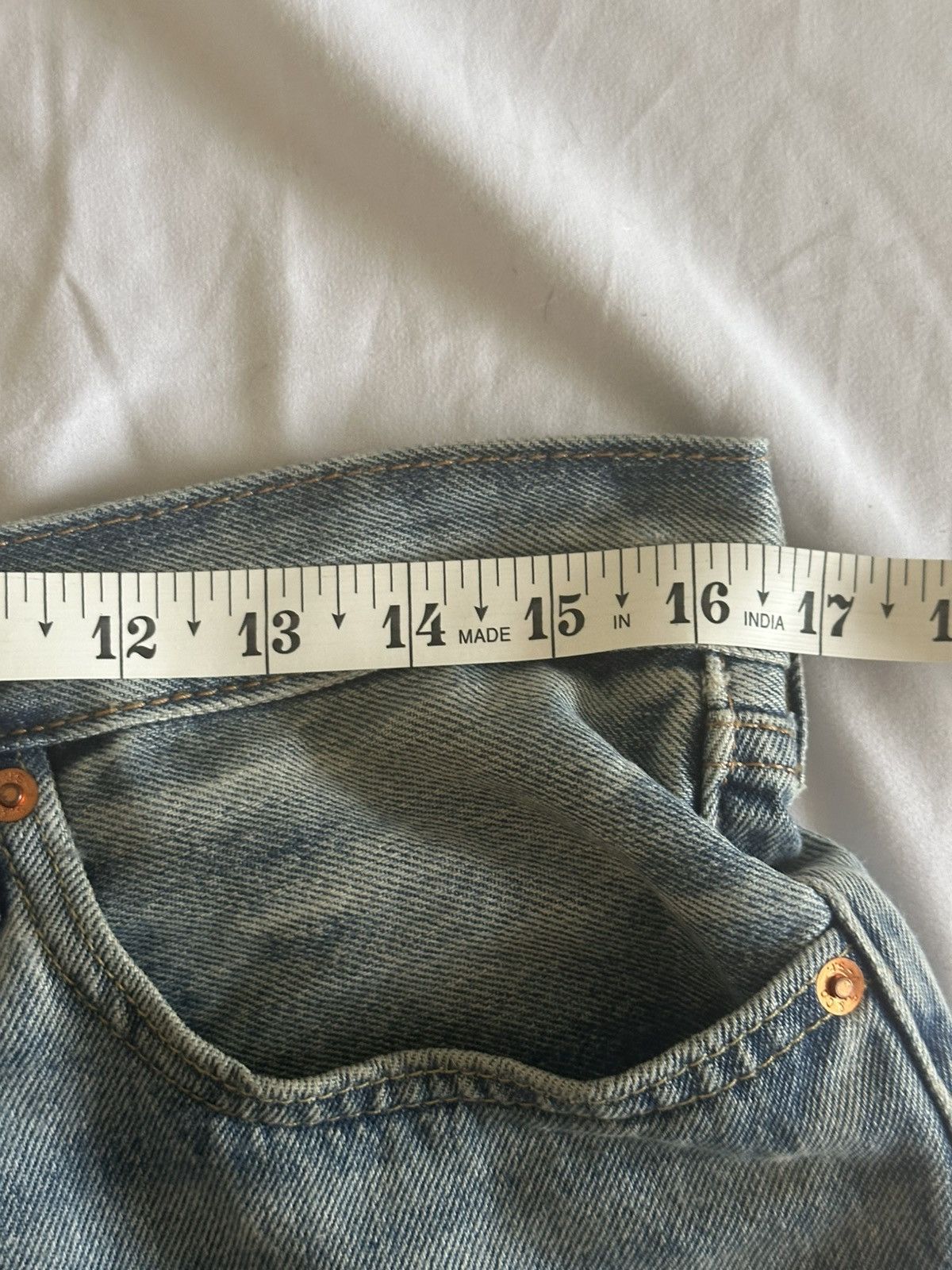 Levi's Levi’s Baggy Jorts 468 9” Loose Men Shorts Size US 32 / EU 48 - 4 Thumbnail