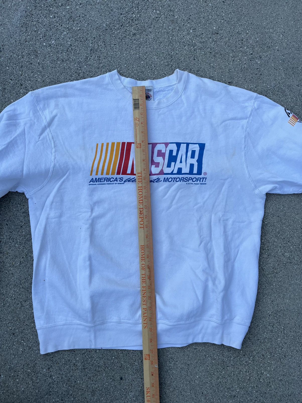 NASCAR × Vintage Vintage NASCAR Crewneck Sweatshirt Pullover Officially USA Size US XL / EU 56 / 4 - 6 Thumbnail