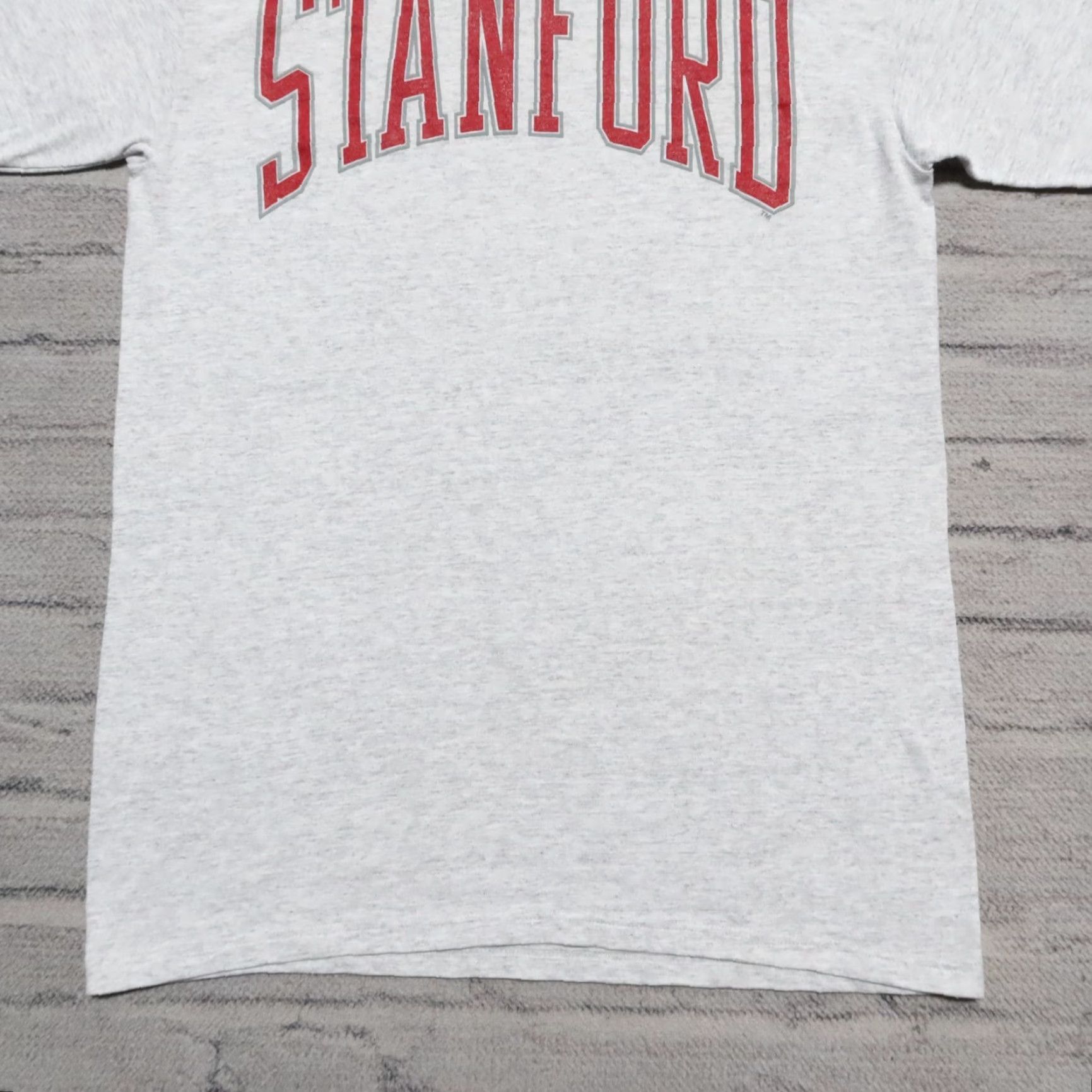 Russell Athletic VINTAGE Stanford Cardinal Logo Shirt XL Heather Mens Russell Athletic 80s Size US XL / EU 56 / 4 - 3 Thumbnail