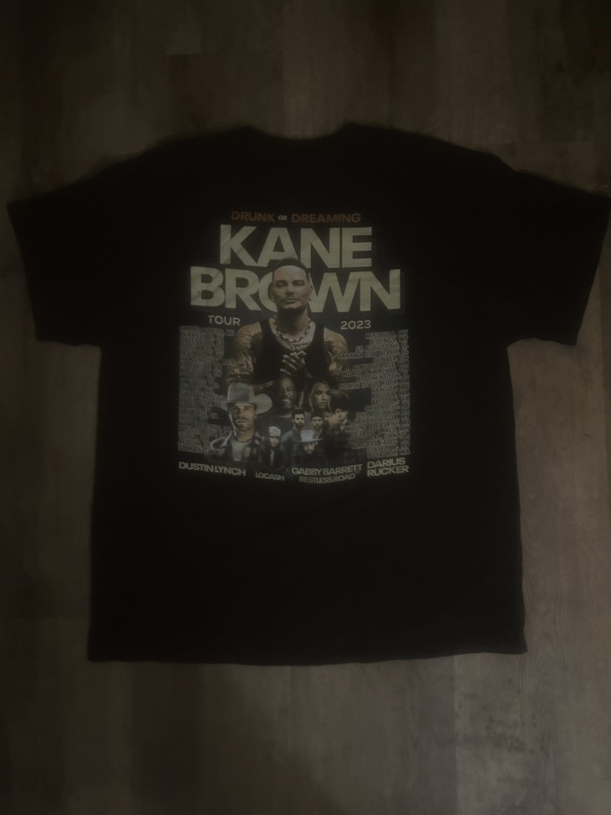 Band Tees Kane Brown “Drunk Or Dreaming” Tour Tee Size US M / EU 48-50 / 2 - 2 Thumbnail