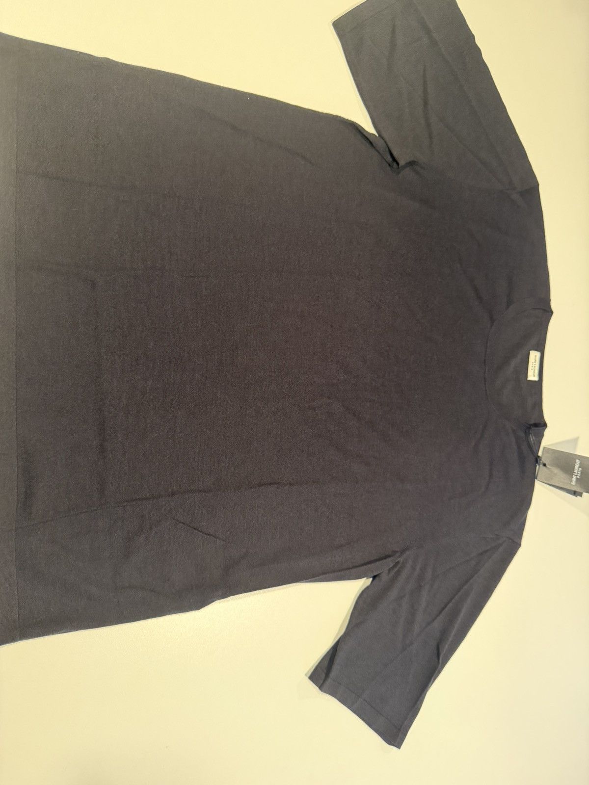 Saint Laurent Paris Saint laurent wool silk cashmere t shirt. XL. $1290 Size US XL / EU 56 / 4 - 14 Thumbnail
