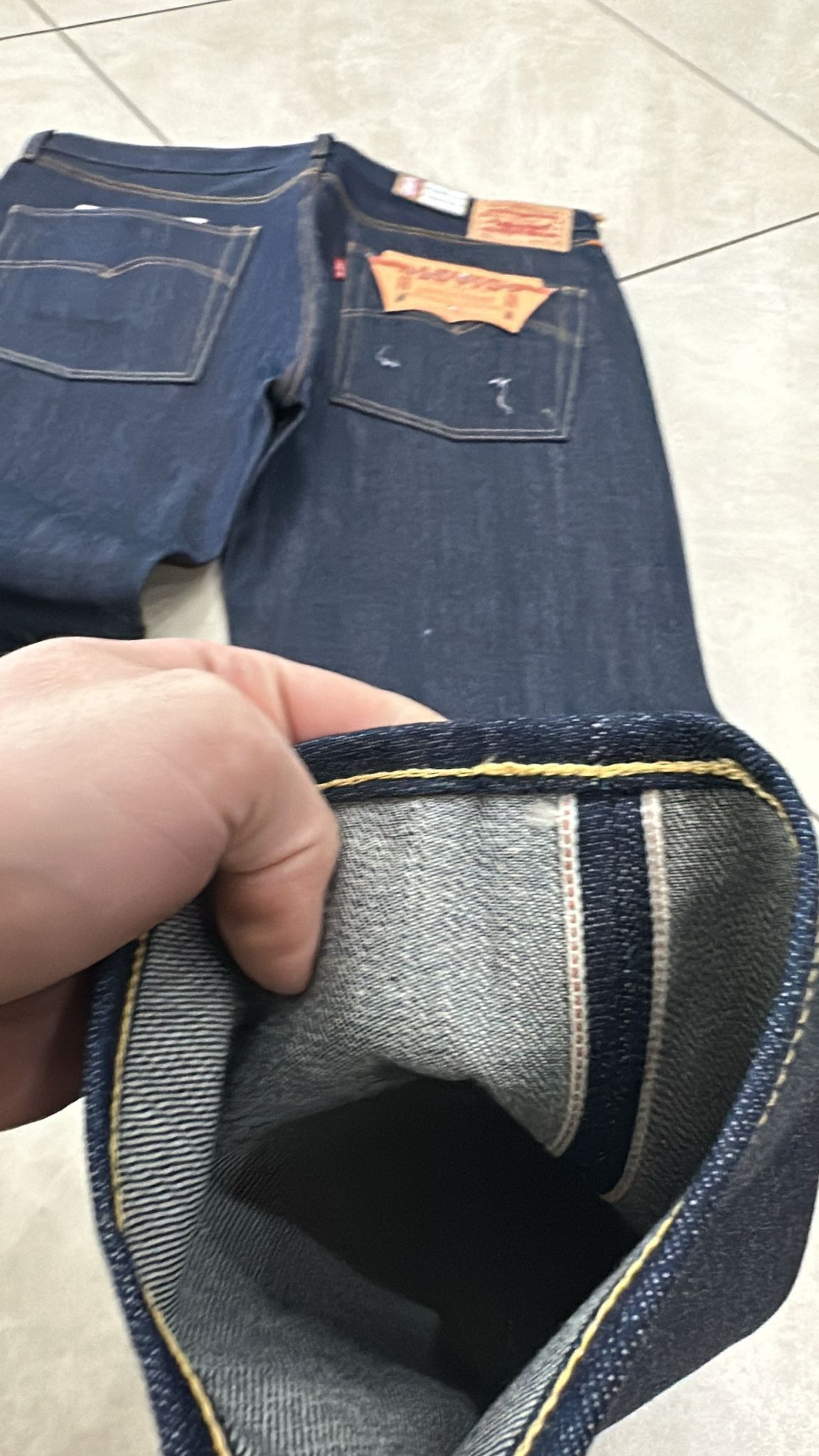 Levi's Vintage Clothing LVC Levi's Vintage Clothing 1966 501XX BigE Selvedge Jeans Size US 38 / EU 54 - 8 Thumbnail