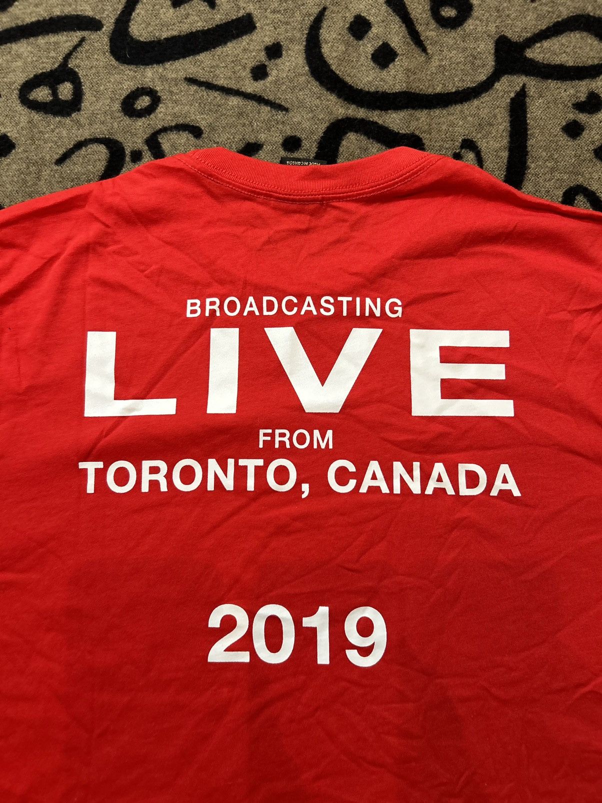 October's Very Own 2019 Unreleased OVO Sound Radio Tshirt Size US L / EU 52-54 / 3 - 6 Thumbnail