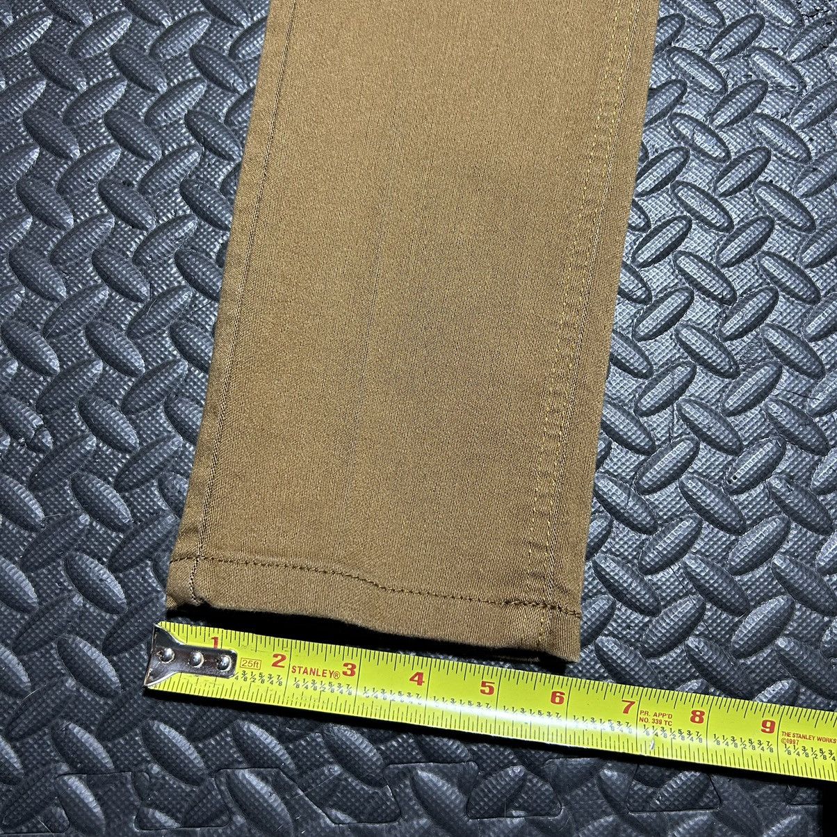Designer × Franky Max × Vintage Franky Max Jeans Skinny Mens 30x30 Denim Y2K Khaki Vintage Size US 30 / EU 46 - 8 Thumbnail