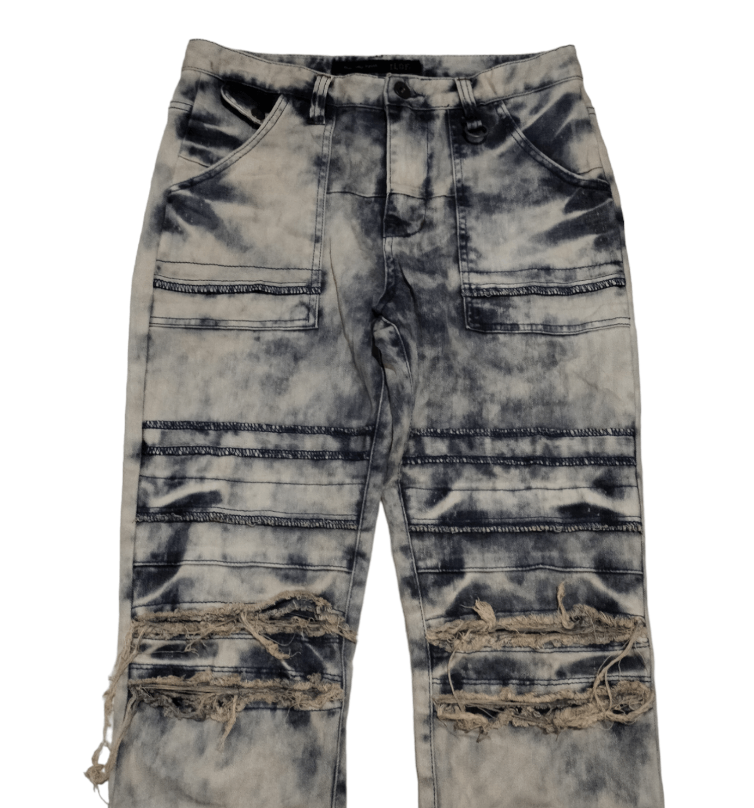 Beauty Beast × If Six Was Nine × Le Grande Bleu (L.G.B.) ILDF Washed ripped Punks Pants Size US 31 - 2 Thumbnail
