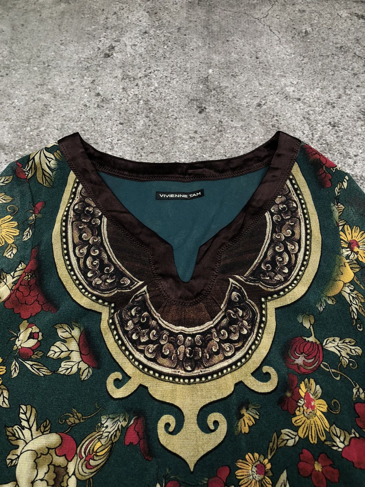 Jean Paul Gaultier × Vivienne Tam Vivienne Tam Flower Longsleeve Size S / US 4 / IT 40 - 4 Thumbnail