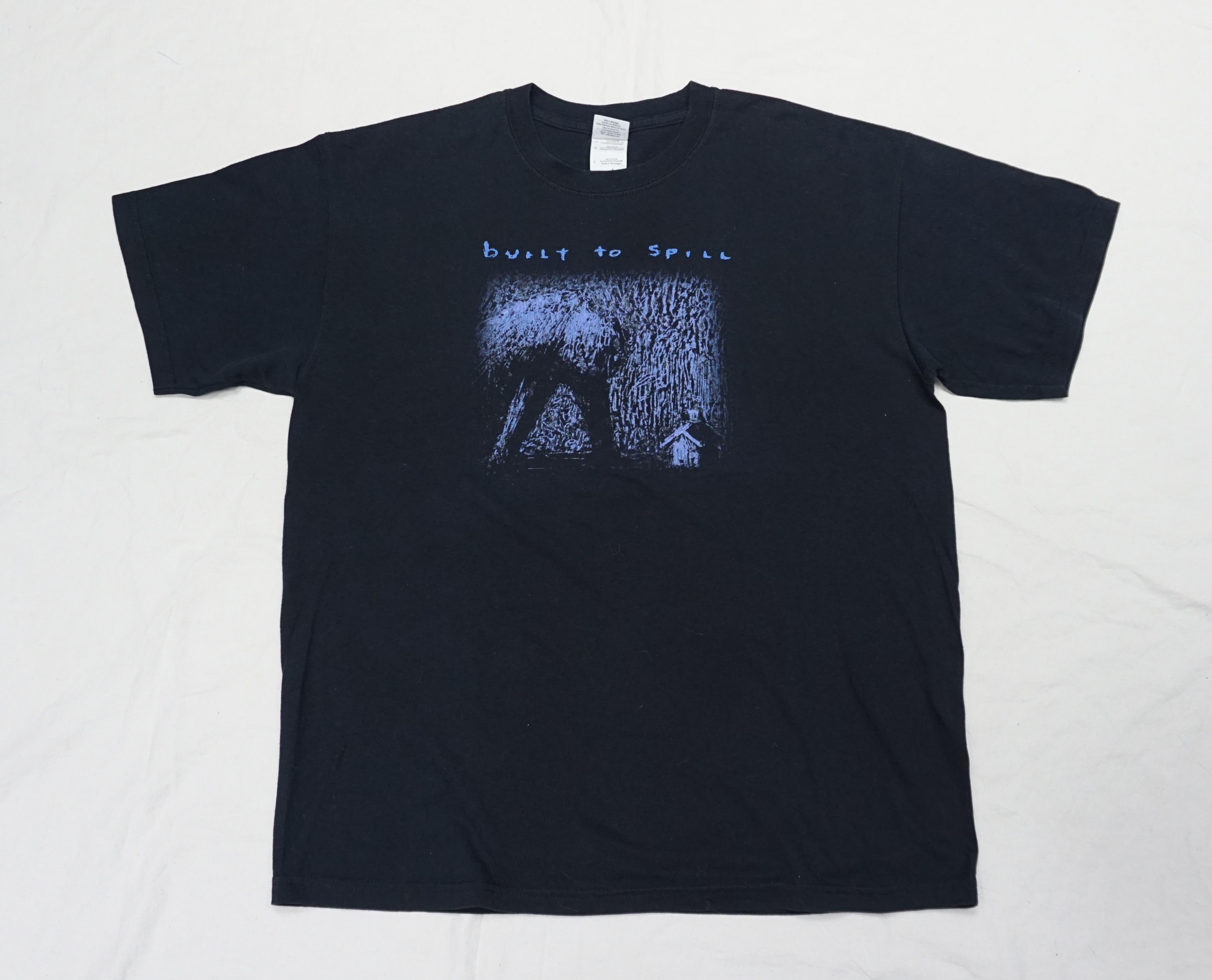 Band Tees × Mostly Heard Rarely Seen × Vintage Rock band Built to Spill Album cover T-shirt Size US L / EU 52-54 / 3 - 1 Thumbnail