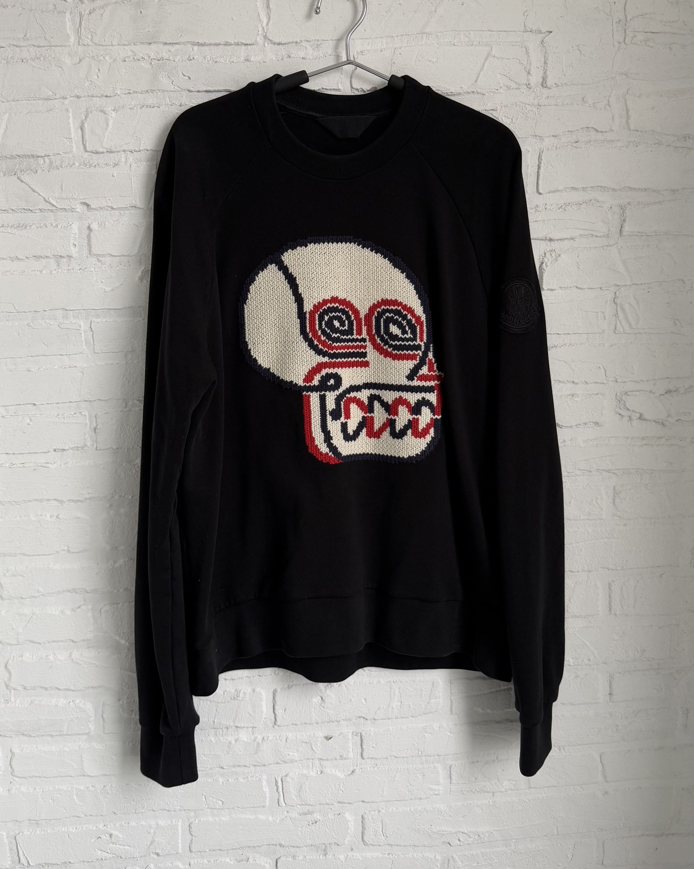 Moncler Moncler genius 1952 knitted skull sweatshirt Size US L / EU 52-54 / 3 - 1 Thumbnail