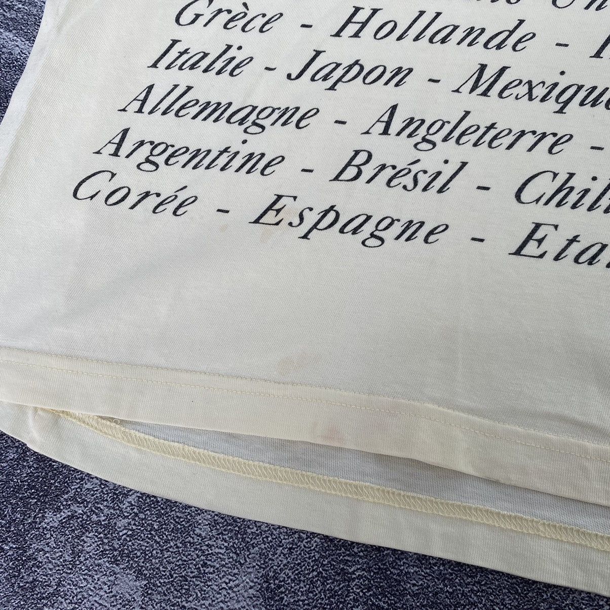 Designer × Japanese Brand Vintage Very Rare Elle Paris Tee Size US L / EU 52-54 / 3 - 4 Thumbnail