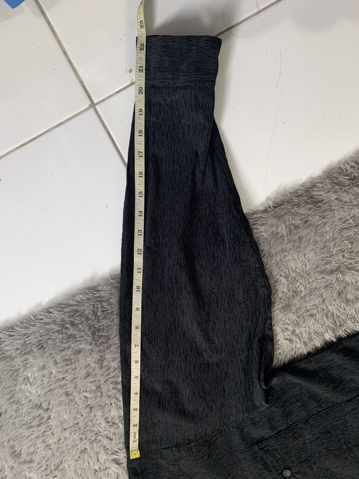 Carven Carven Paris Long Shirt Vintage ( Semi Corduroy Cloth ) Size US L / EU 52-54 / 3 - 9 Thumbnail