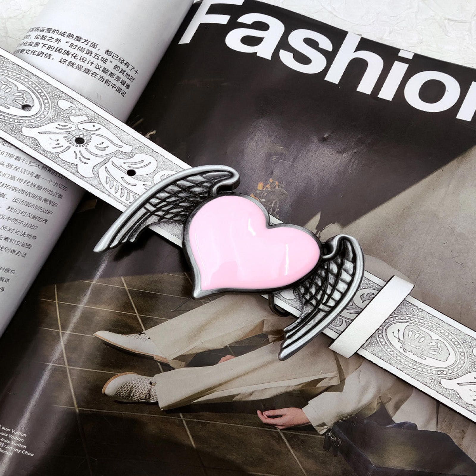 Other Chic Heart Winged Belt Size ONE SIZE - 5 Thumbnail