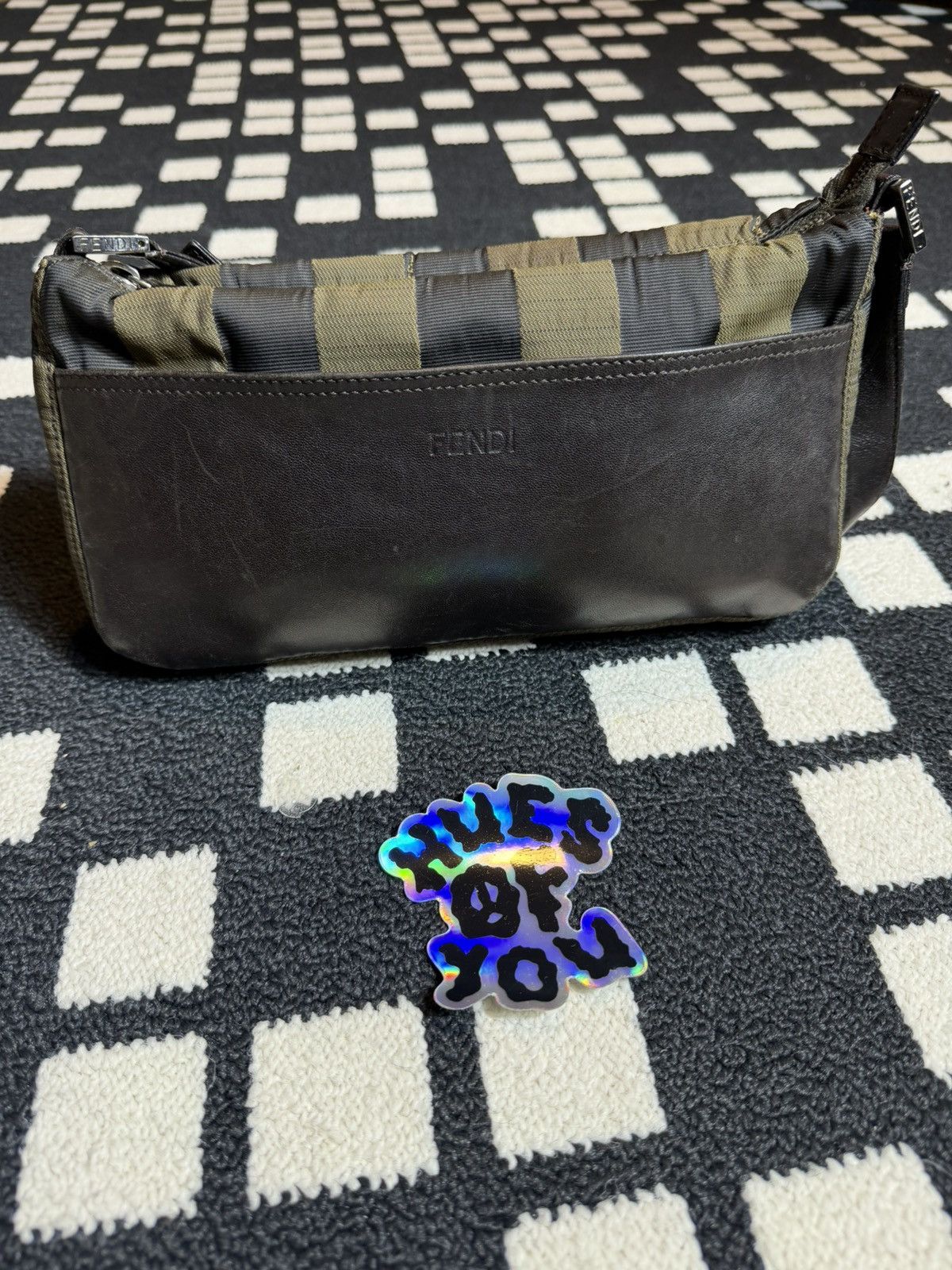 Fendi Fendi Pequin striped crossbody bag Size ONE SIZE - 2 Thumbnail