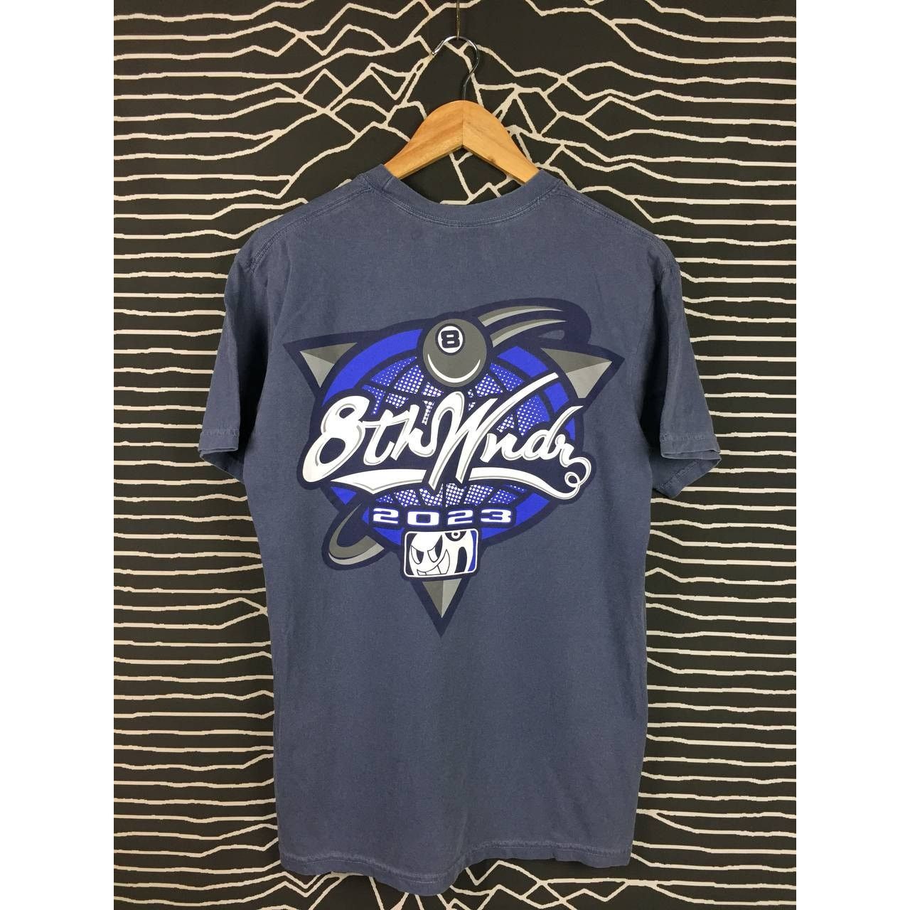 8THWNDR × Vintage Vtg 8THWNDR 8th Series 2023 Big Logo Streetwear Tee Size US M / EU 48-50 / 2 - 1 Thumbnail