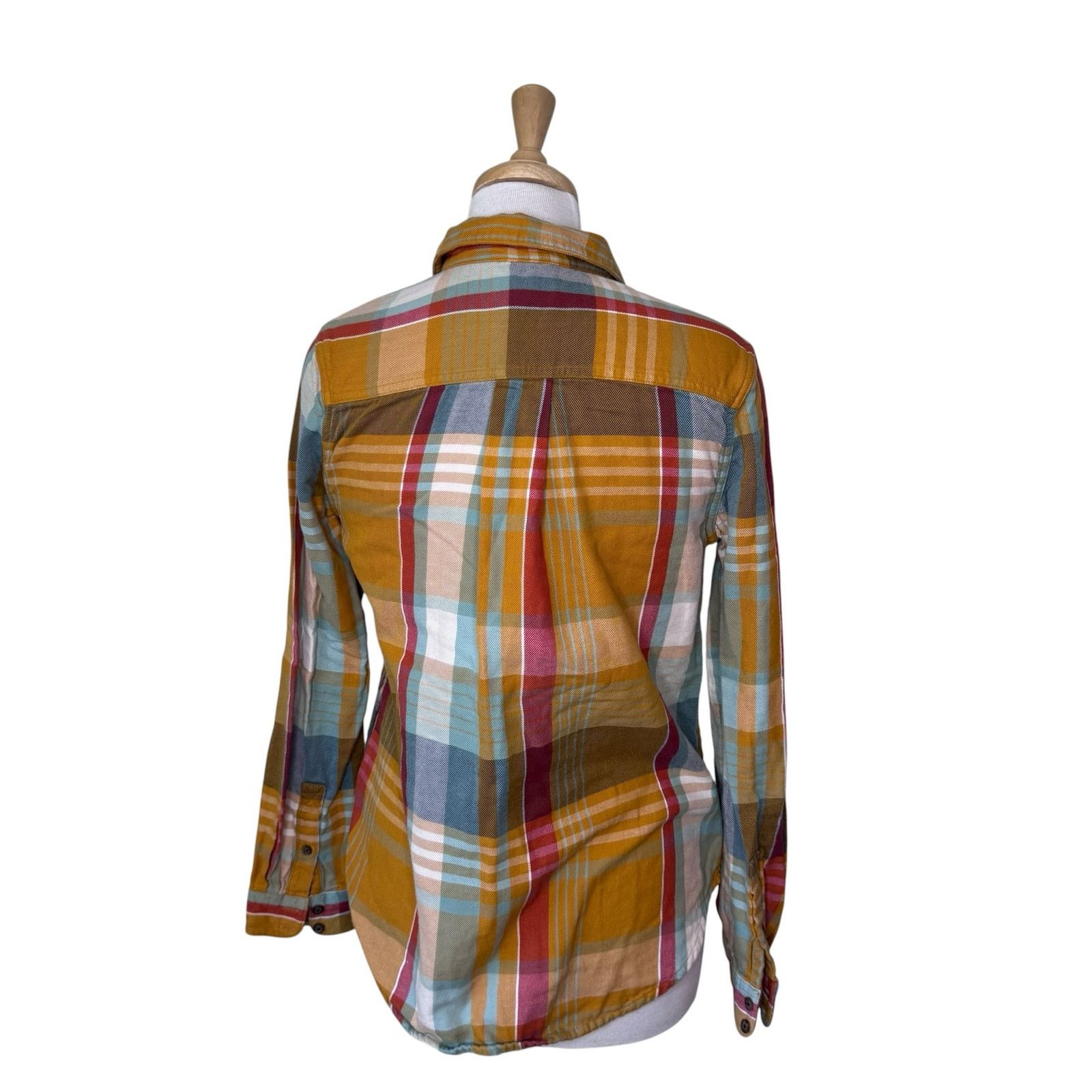 Toad&Co TOAD & CO Tamarac Overshirt Button Up Sunset Size Small Size S / US 4 / IT 40 - 3 Thumbnail