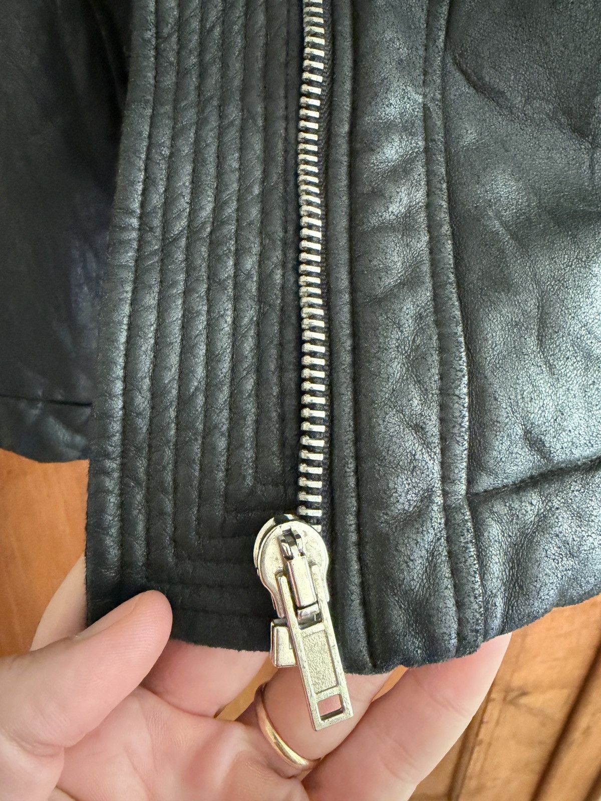 Rick Owens Vintage Rick Owens Leather Jacket Size US M / EU 48-50 / 2 - 7 Thumbnail