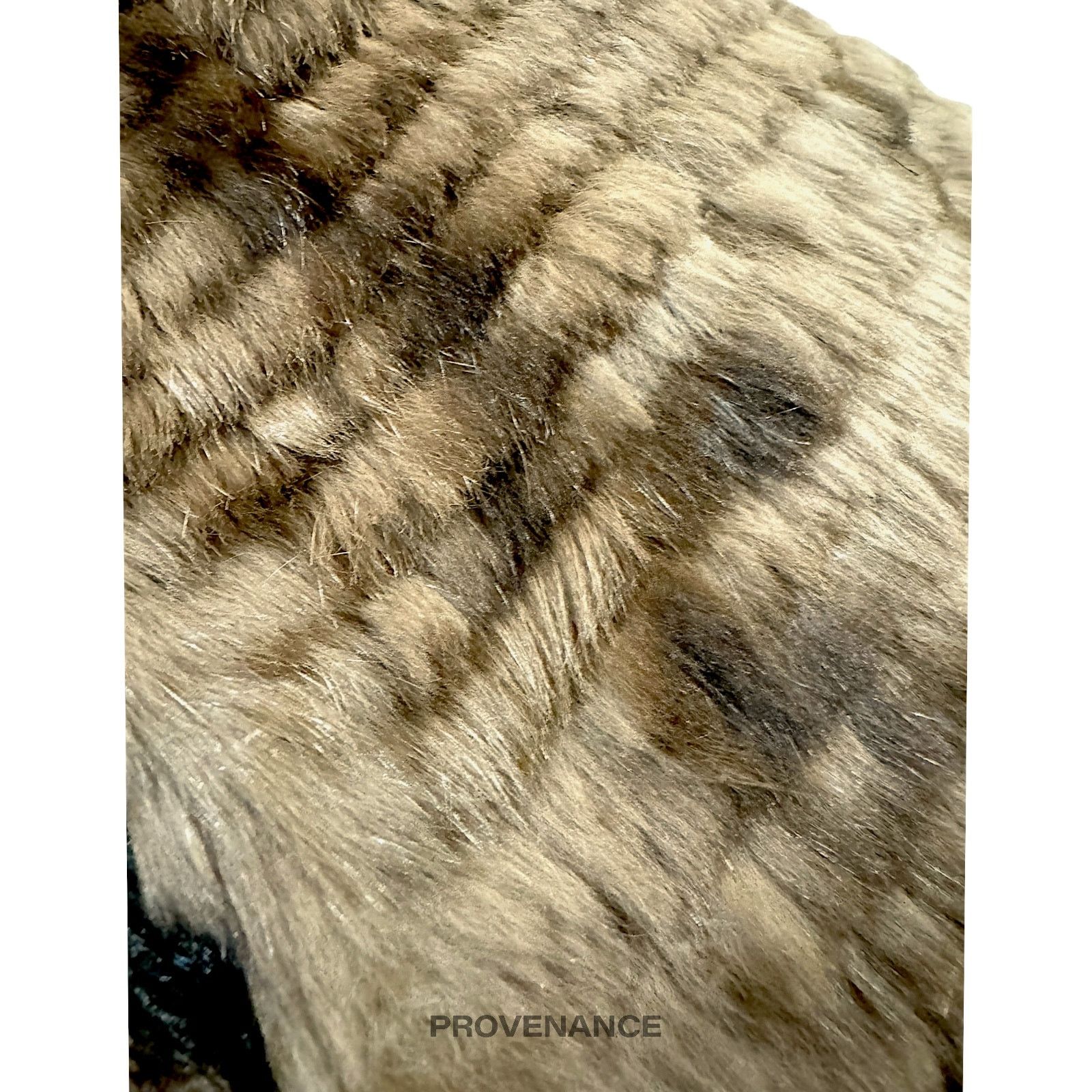 Balmain 🔴 Balmain Reversible Rabbit Fur Jacket - Olive/Brown M W12 Size M / US 6-8 / IT 42-44 - 10 Thumbnail