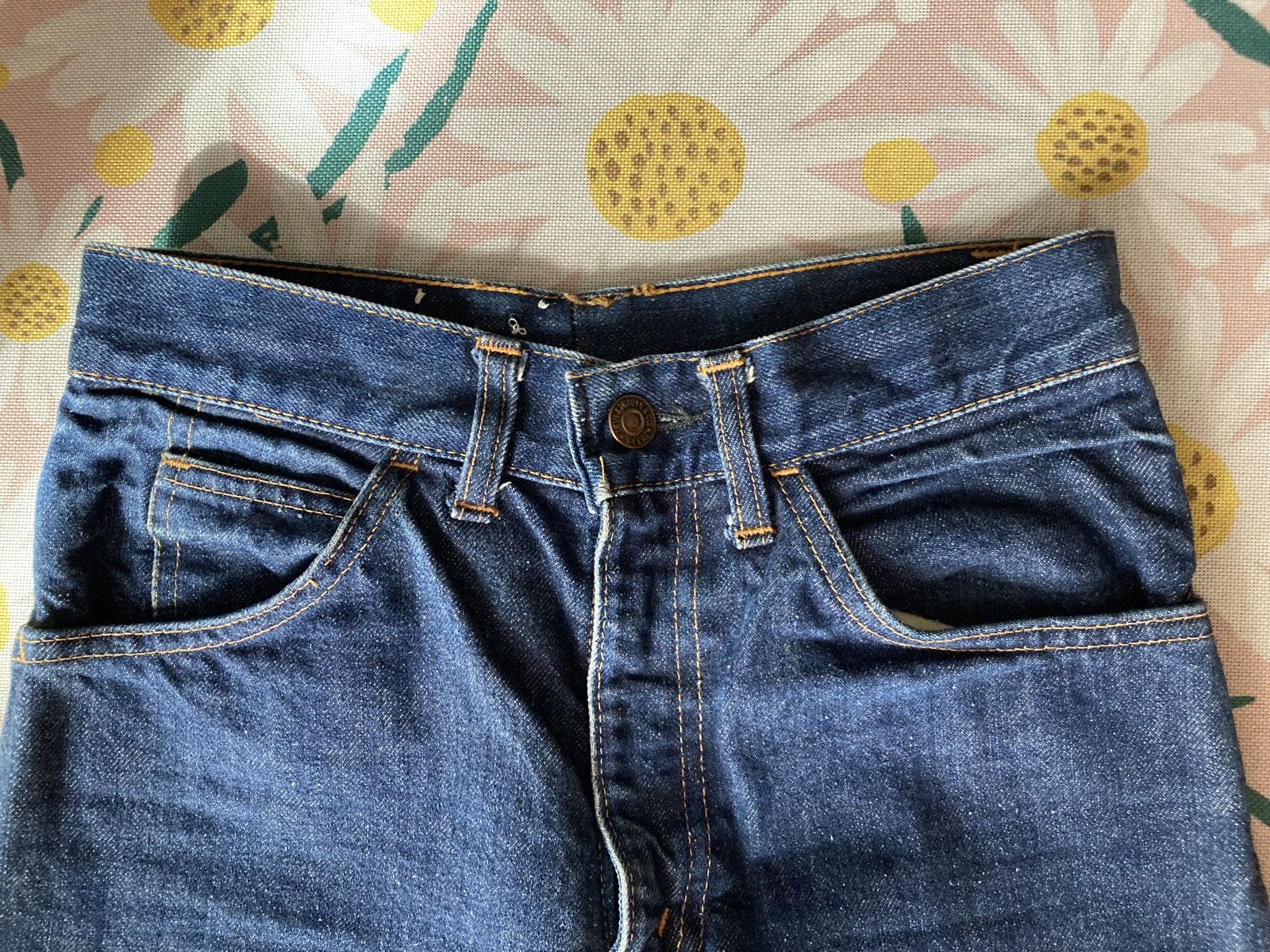 Levi's NOT A REPRODUCTION! True vintage Levi’s 606 Big E orange tab Size 24" / US 00 / IT 34 - 2 Thumbnail