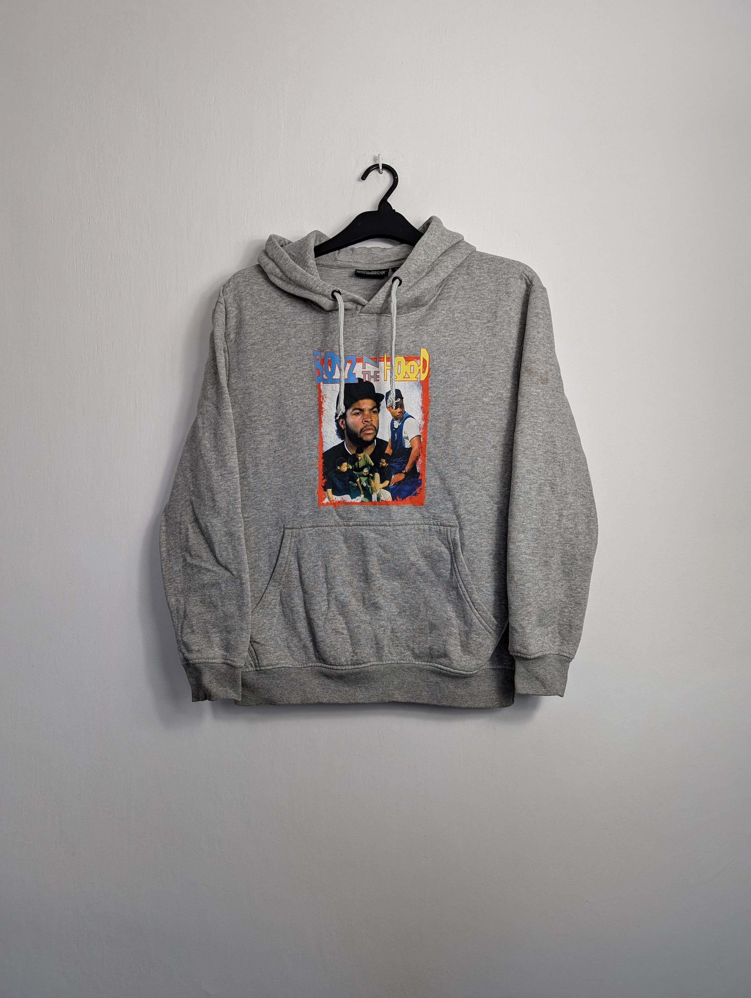 Rap Tees × Vintage Boyz In The Hood Ice Cube Hoodie Size US S / EU 44-46 / 1 - 1 Thumbnail
