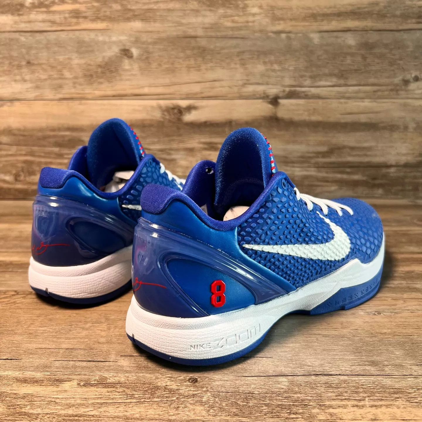 Nike Nike Zoom Kobe 6 zk6 Dodgers Blue/White 42 Size US 8.5 / EU 41-42 - 3 Thumbnail