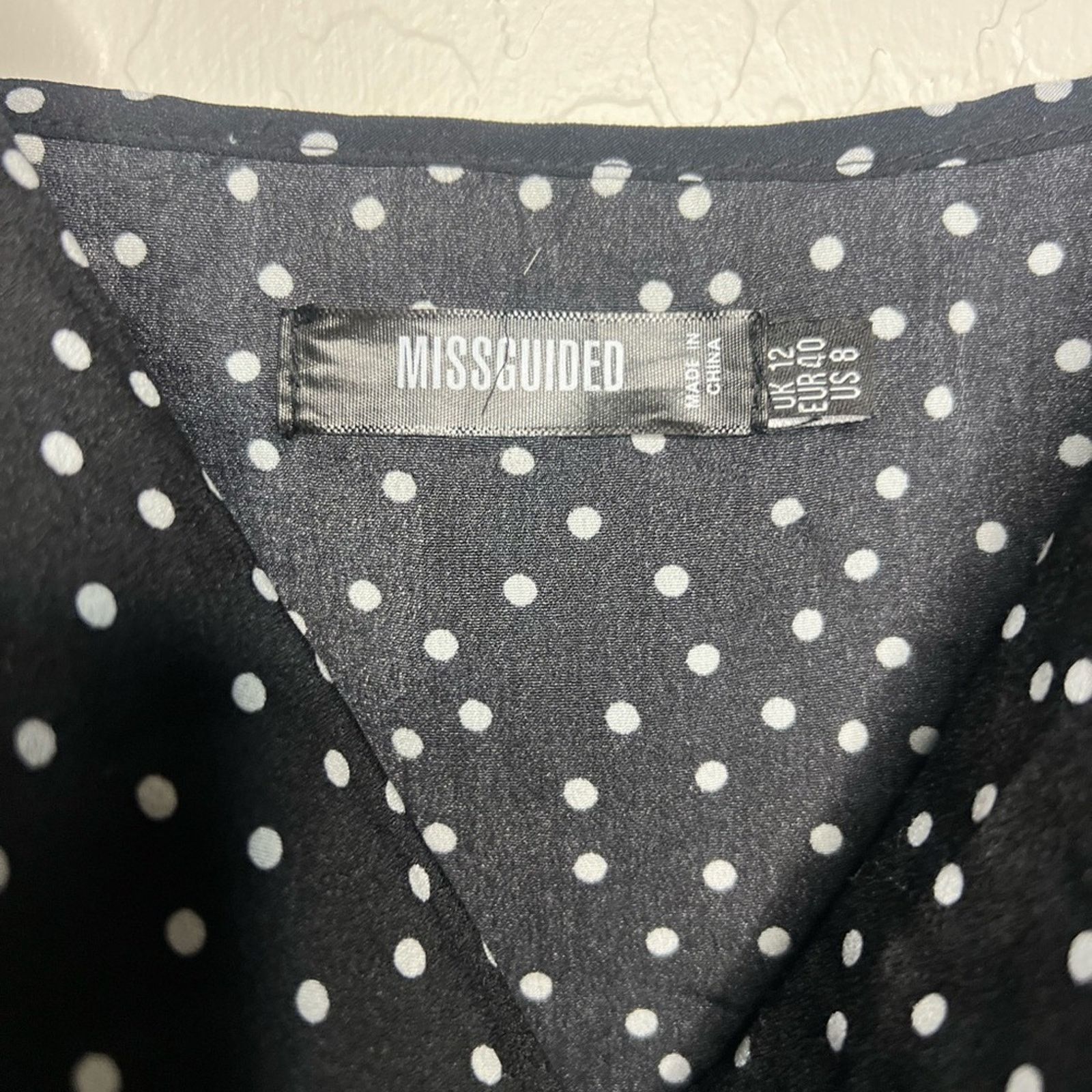 Other Misguided Polka Dot Slip Dress Size M / US 6-8 / IT 42-44 - 2 Thumbnail