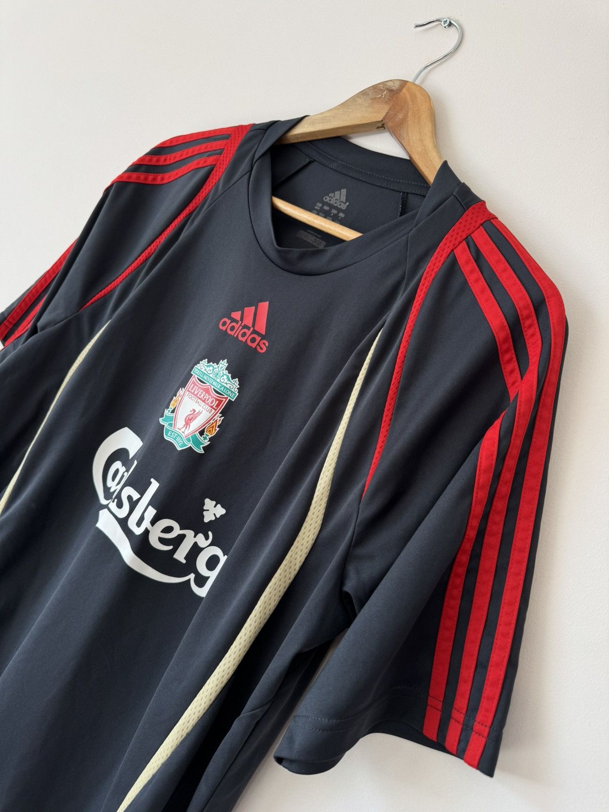Adidas Vintage Liverpool 2009-2010 Soccer Training Jersey Adidas Size US L / EU 52-54 / 3 - 6 Thumbnail