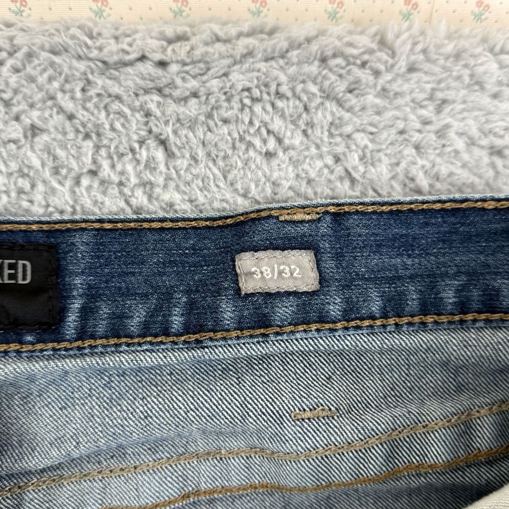 Ariat Ariat Jeans Mens 38x32 Blue M4 Bootcut Low Rise Stretch Denim 5-Pocket Distressed Size US 38 / EU 54 - 5 Thumbnail