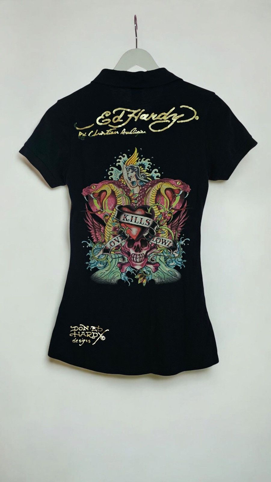 Ed Hardy Ed Hardy Polo Size XS / US 0-2 / IT 36-38 - 2 Thumbnail