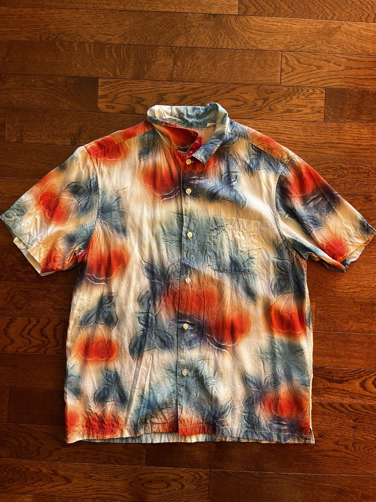 Supreme Supreme Cherries Rayon Shirt Size US M / EU 48-50 / 2 - 2 Thumbnail