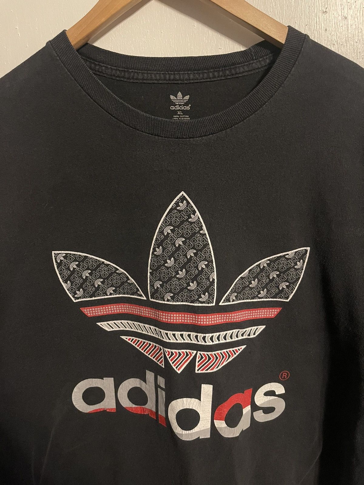 Adidas Vintage Adidas Tee Size US XL / EU 56 / 4 - 2 Thumbnail
