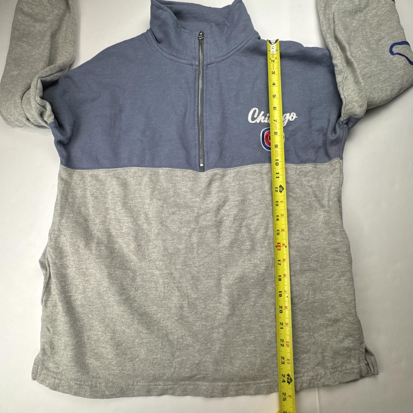 Other Soft as a Grape Chicago Cubs Quarter Zip Fleece Pullover Size US S / EU 44-46 / 1 - 5 Thumbnail