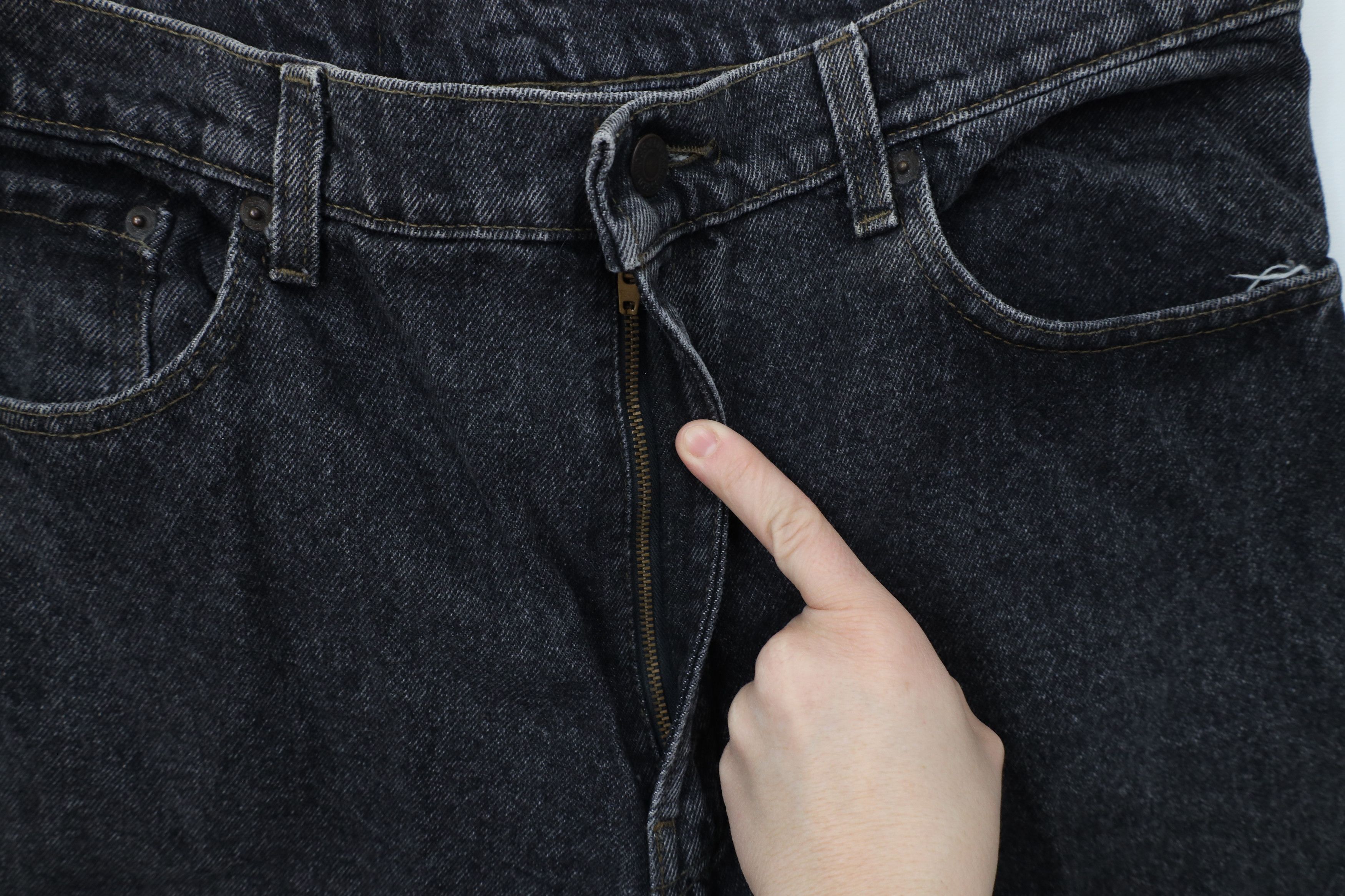 Levi's × Vintage Deadstock Vintage 80s Levis 550xx Crystallized Jeans Size US 34 / EU 50 - 3 Thumbnail