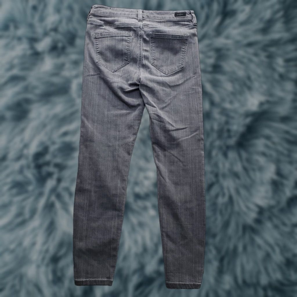 Vintage Liverpool Los Angeles Skinny Jeans Women's Gray 2/26 Medium Wash 5-Pocket Design 25" Inseam Size 26" / US 2 / IT 38 - 1 Thumbnail