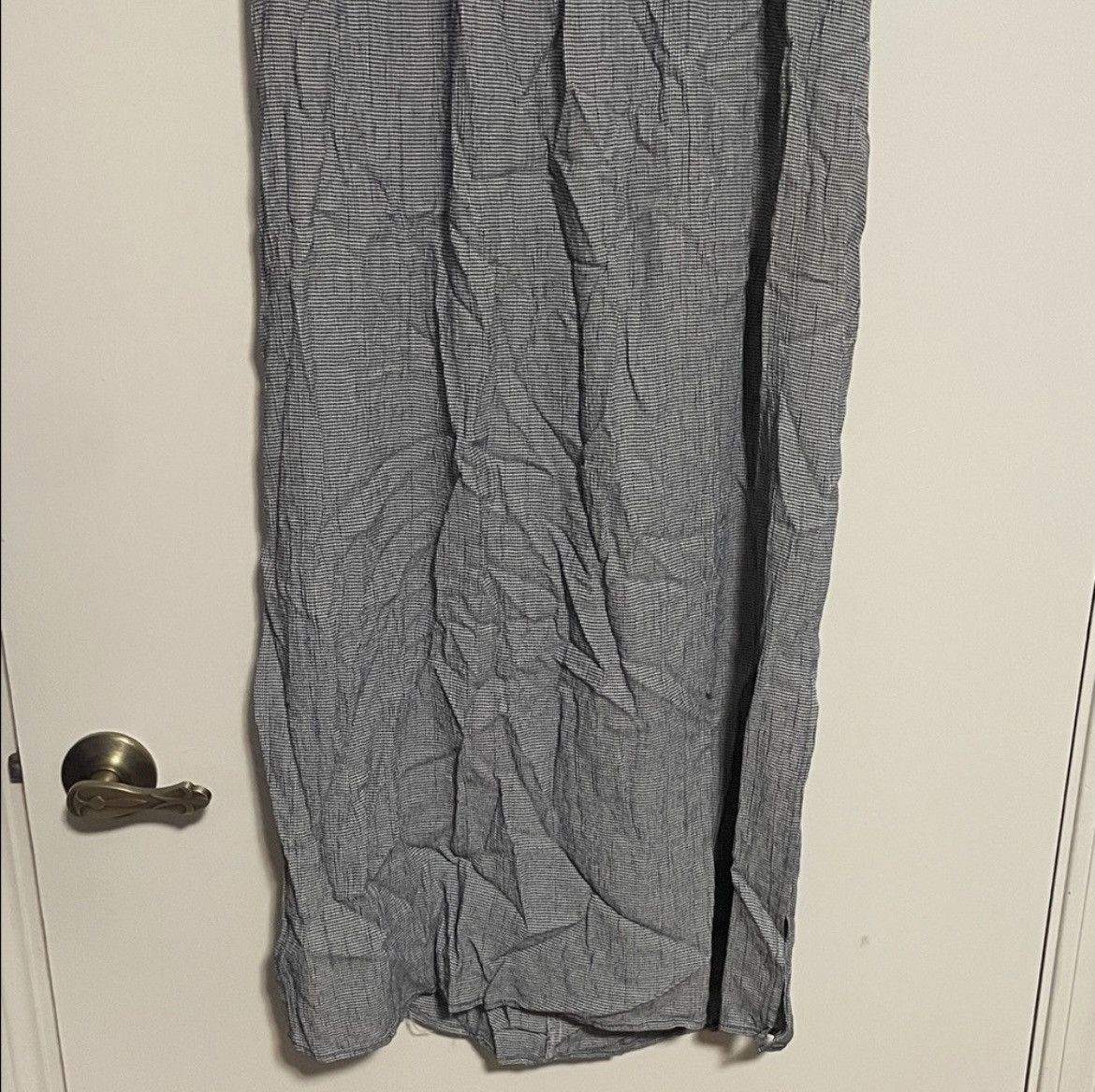 Other Jessica Howard Grey Maxi Shirt Dress Size XL / US 12-14 / IT 48-50 - 3 Thumbnail