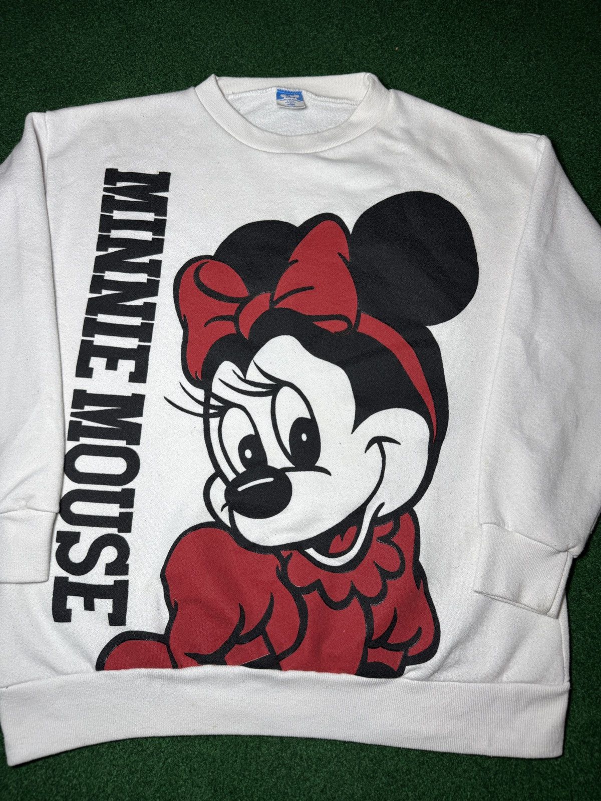 Disney × Vintage Vintage 80s 90s Disney Minnie Mouse Double Sided Sweatshirt Size US L / EU 52-54 / 3 - 2 Thumbnail