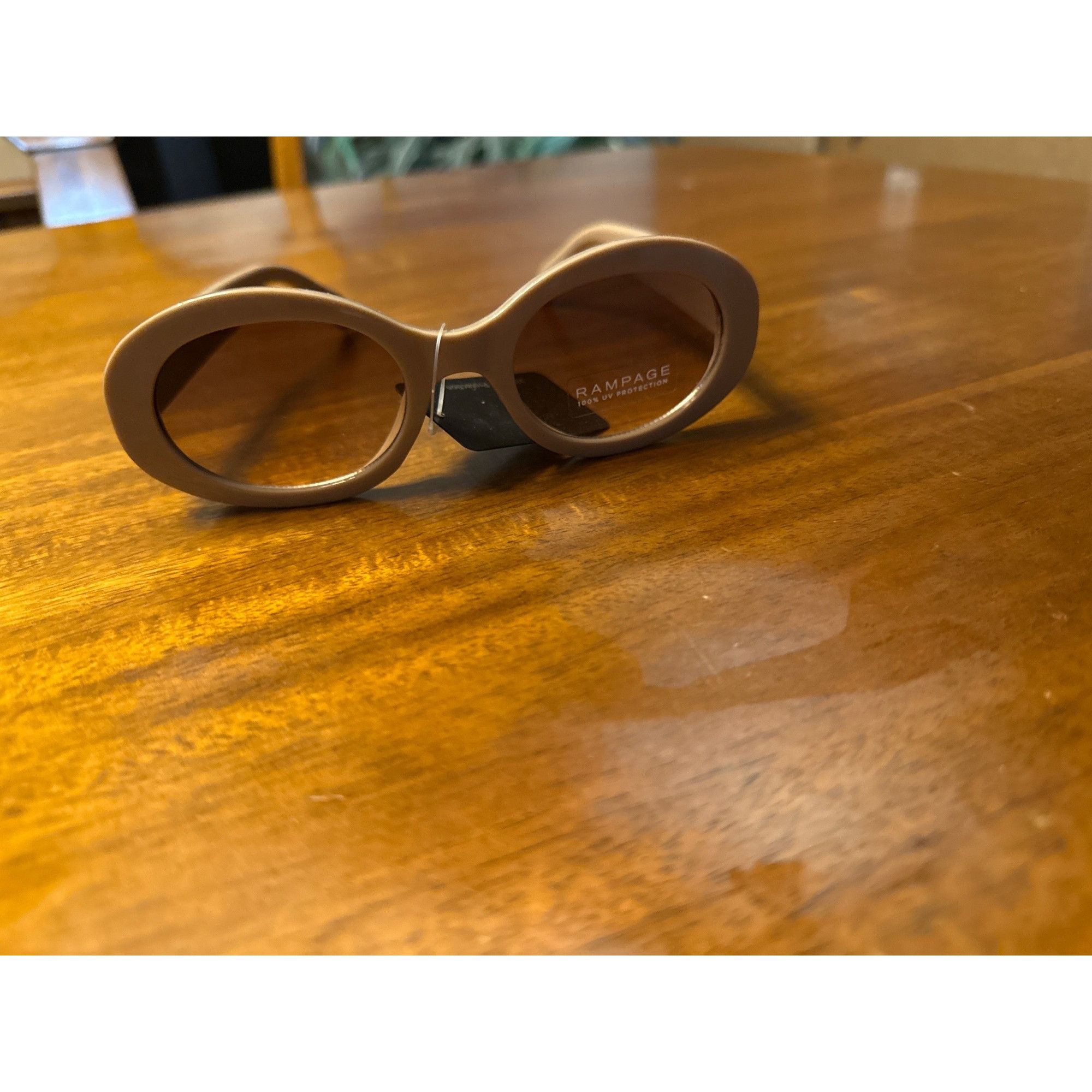 Other Rampage Oval Sunglasses With Brown Frames & UV Protection Re Size ONE SIZE - 1 Thumbnail