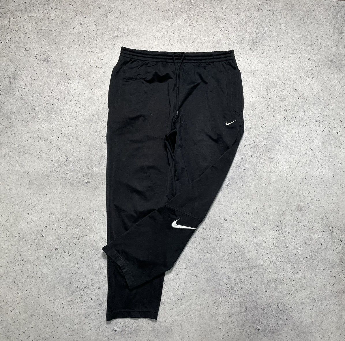 Nike × Vintage Vintage Nike Big Swoosh Drill Y2K Track Pants Size US 38 / EU 54 - 2 Thumbnail