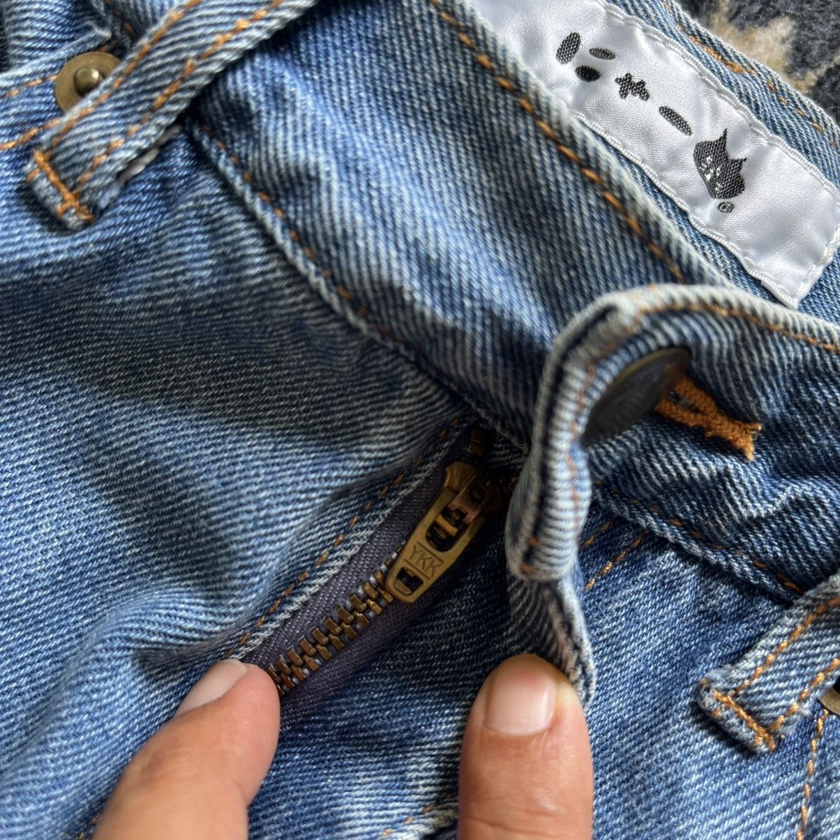 Ne-Net Vintage Ne-Net Japan Cat Back Pocket Denim - Issey Miyake Size 28" / US 6 / IT 42 - 8 Thumbnail