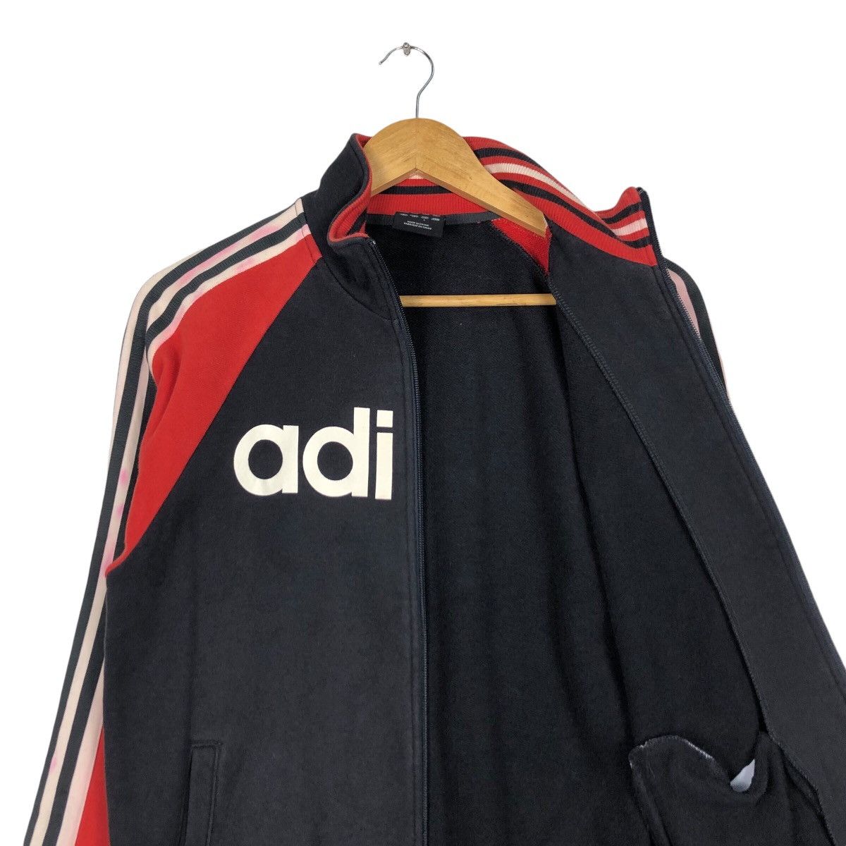 Adidas × Japanese Brand Adidas Three Stripe Vintage Sweater Jacket Small Size Size US S / EU 44-46 / 1 - 10 Thumbnail
