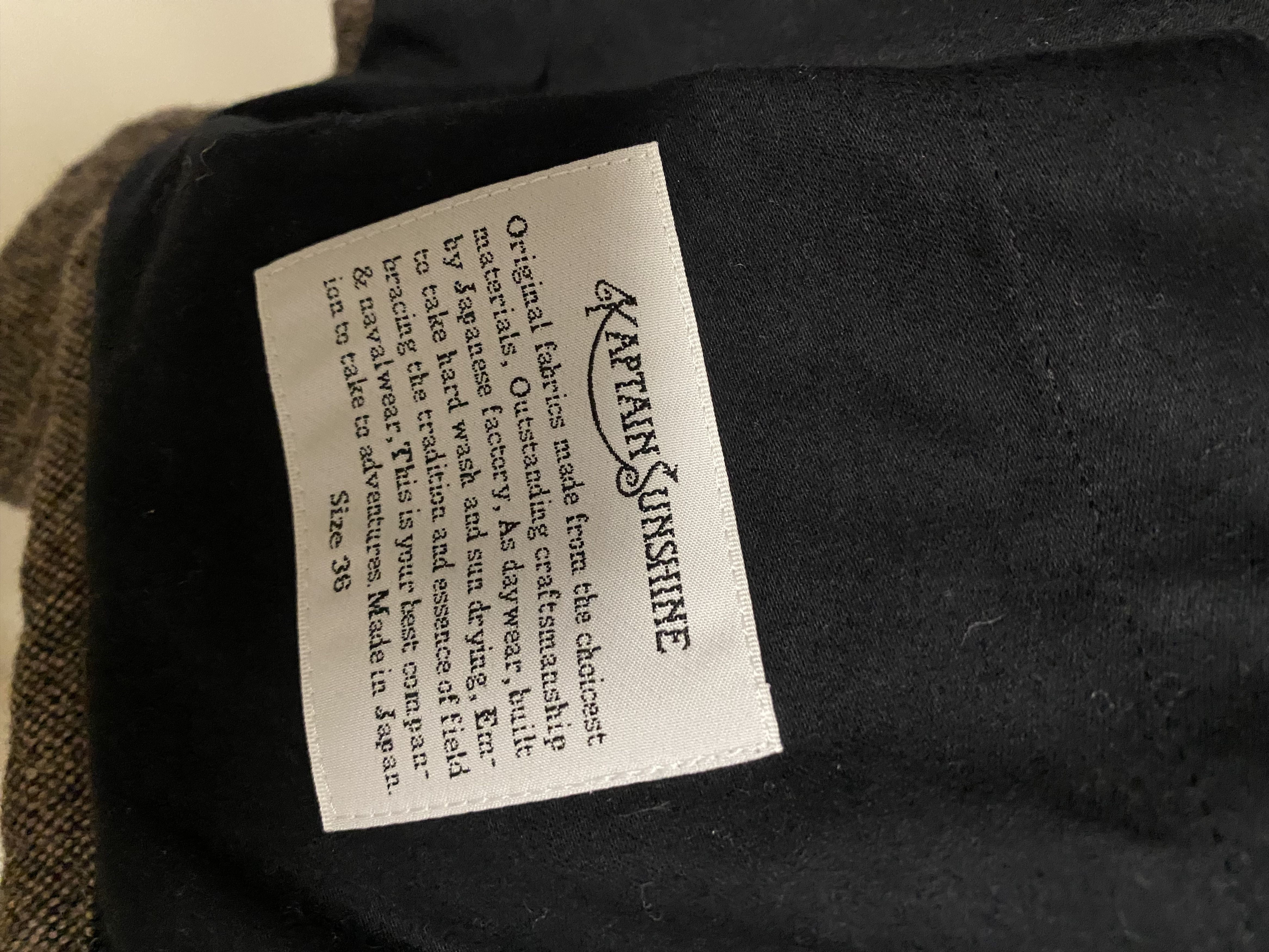 Kaptain Sunshine Drizzler Jacket - Homespun Alpaca-Wool | Grailed